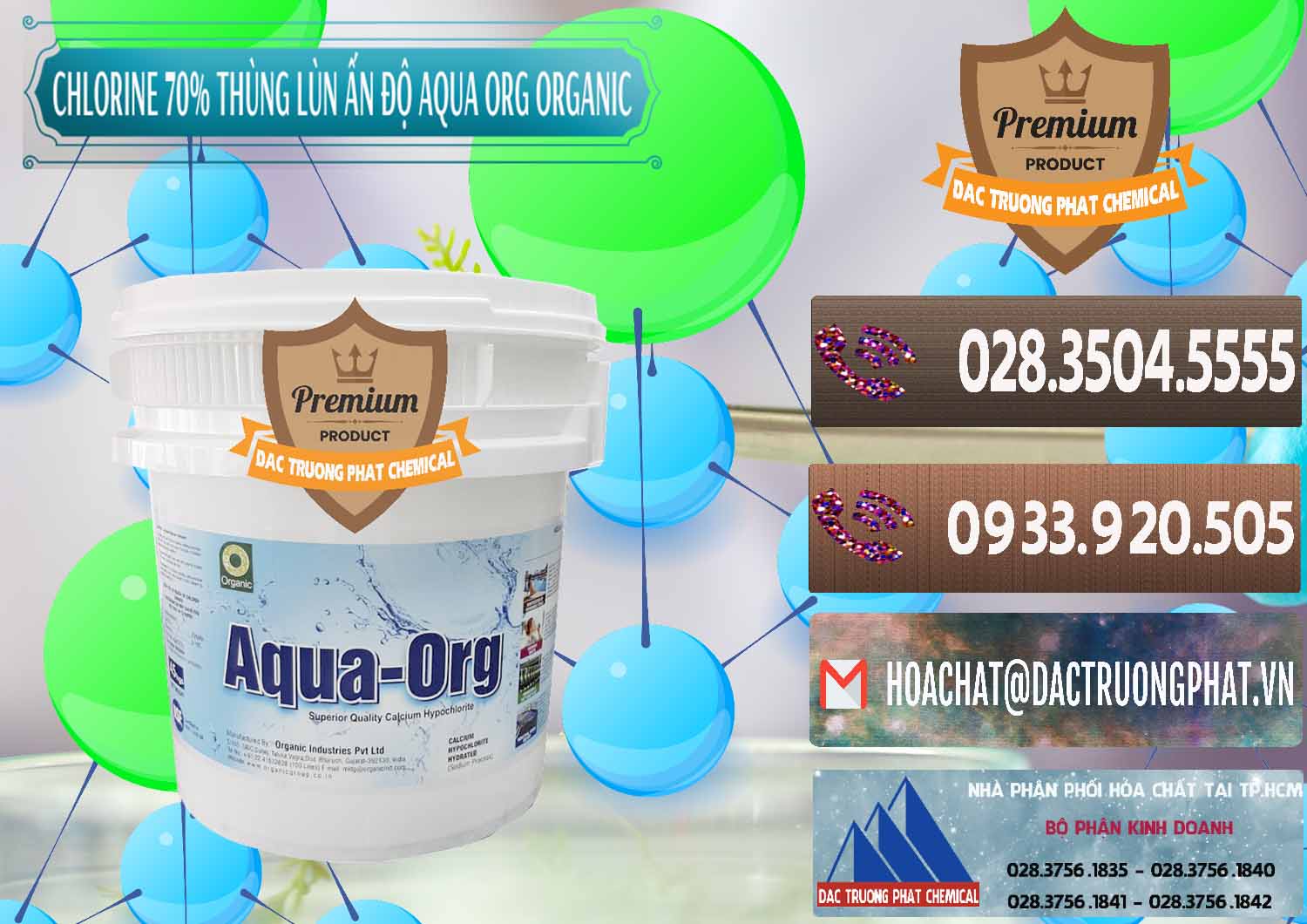 Công ty bán ( phân phối ) Chlorine – Clorin 70% Thùng Lùn Ấn Độ Aqua ORG Organic India - 0212 - Nơi chuyên cung cấp ( kinh doanh ) hóa chất tại TP.HCM - hoachatviet.net