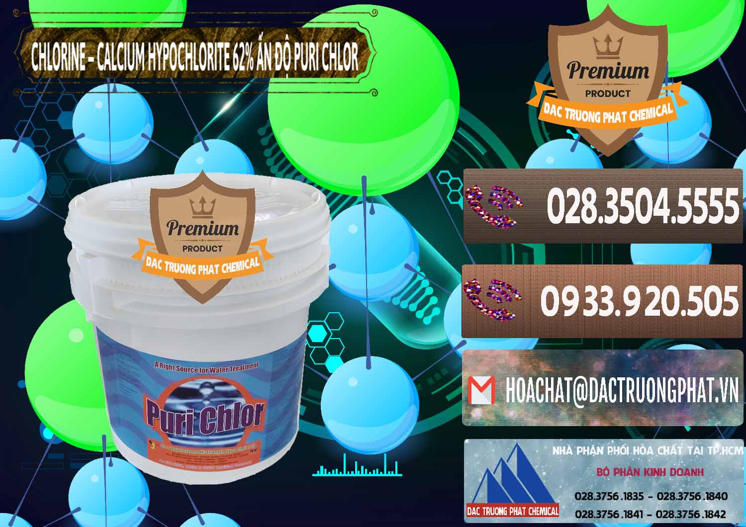 Nơi chuyên nhập khẩu & bán Chlorine – Clorin 62% Puri Chlo Ấn Độ India - 0052 - Nhà phân phối và cung cấp hóa chất tại TP.HCM - hoachatviet.net
