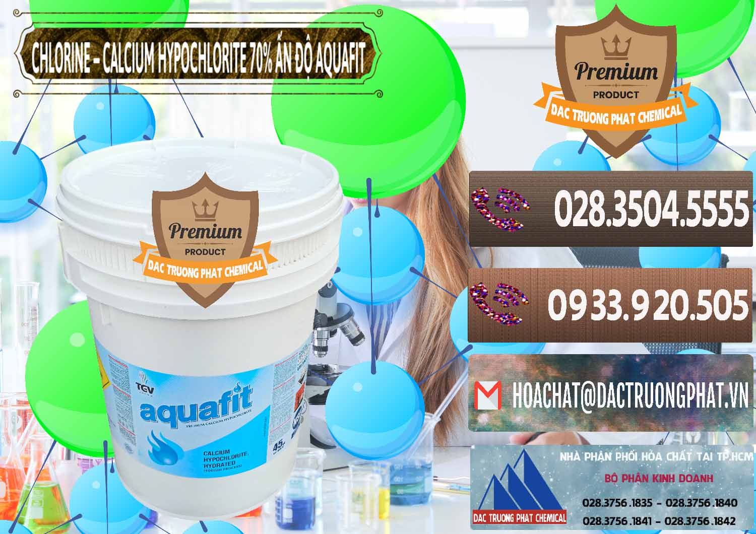 Đơn vị chuyên kinh doanh _ bán Clorin – Chlorine 70% Aquafit Thùng Cao TGV Ấn Độ India - 0054 - Công ty chuyên cung cấp và nhập khẩu hóa chất tại TP.HCM - hoachatviet.net