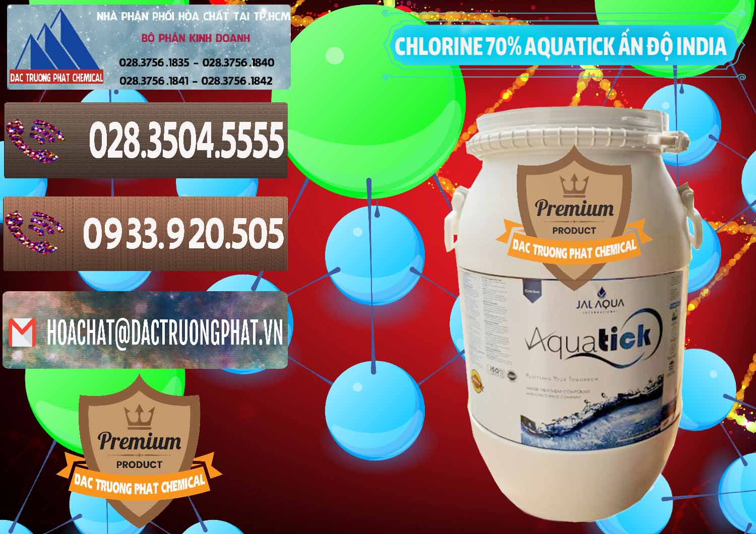 Công ty chuyên cung cấp _ bán Chlorine – Clorin 70% Aquatick Jal Aqua Ấn Độ India - 0215 - Cty chuyên phân phối & kinh doanh hóa chất tại TP.HCM - hoachatviet.net