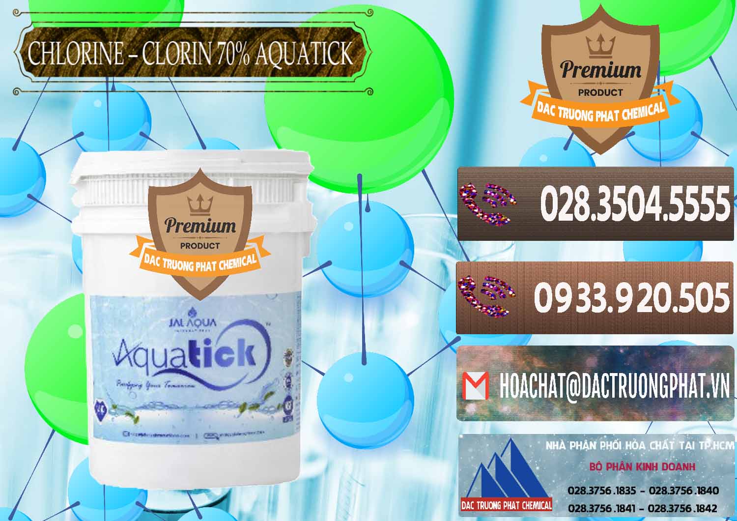 Công ty phân phối & bán Chlorine – Clorin 70% Aquatick Thùng Cao Jal Aqua Ấn Độ India - 0237 - Công ty chuyên cung cấp & kinh doanh hóa chất tại TP.HCM - hoachatviet.net