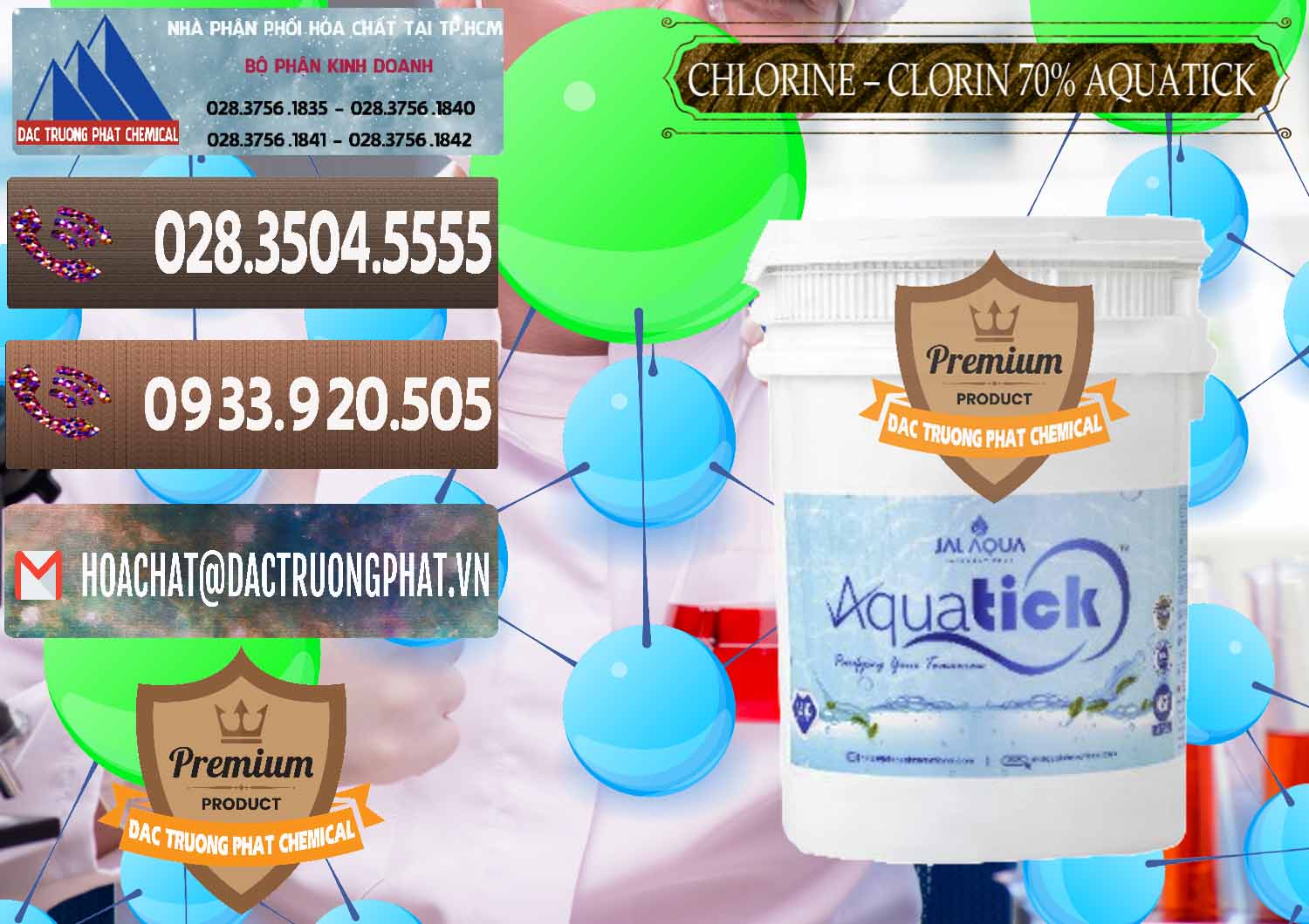 Chuyên kinh doanh - bán Chlorine – Clorin 70% Aquatick Thùng Cao Jal Aqua Ấn Độ India - 0237 - Cty kinh doanh & cung cấp hóa chất tại TP.HCM - hoachatviet.net