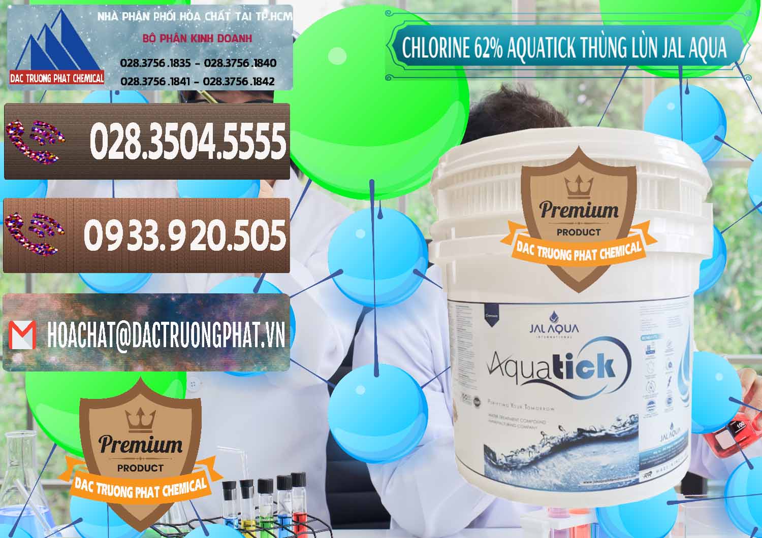 Công ty phân phối _ bán Chlorine – Clorin 62% Aquatick Thùng Lùn Jal Aqua Ấn Độ India - 0238 - Công ty nhập khẩu _ cung cấp hóa chất tại TP.HCM - hoachatviet.net