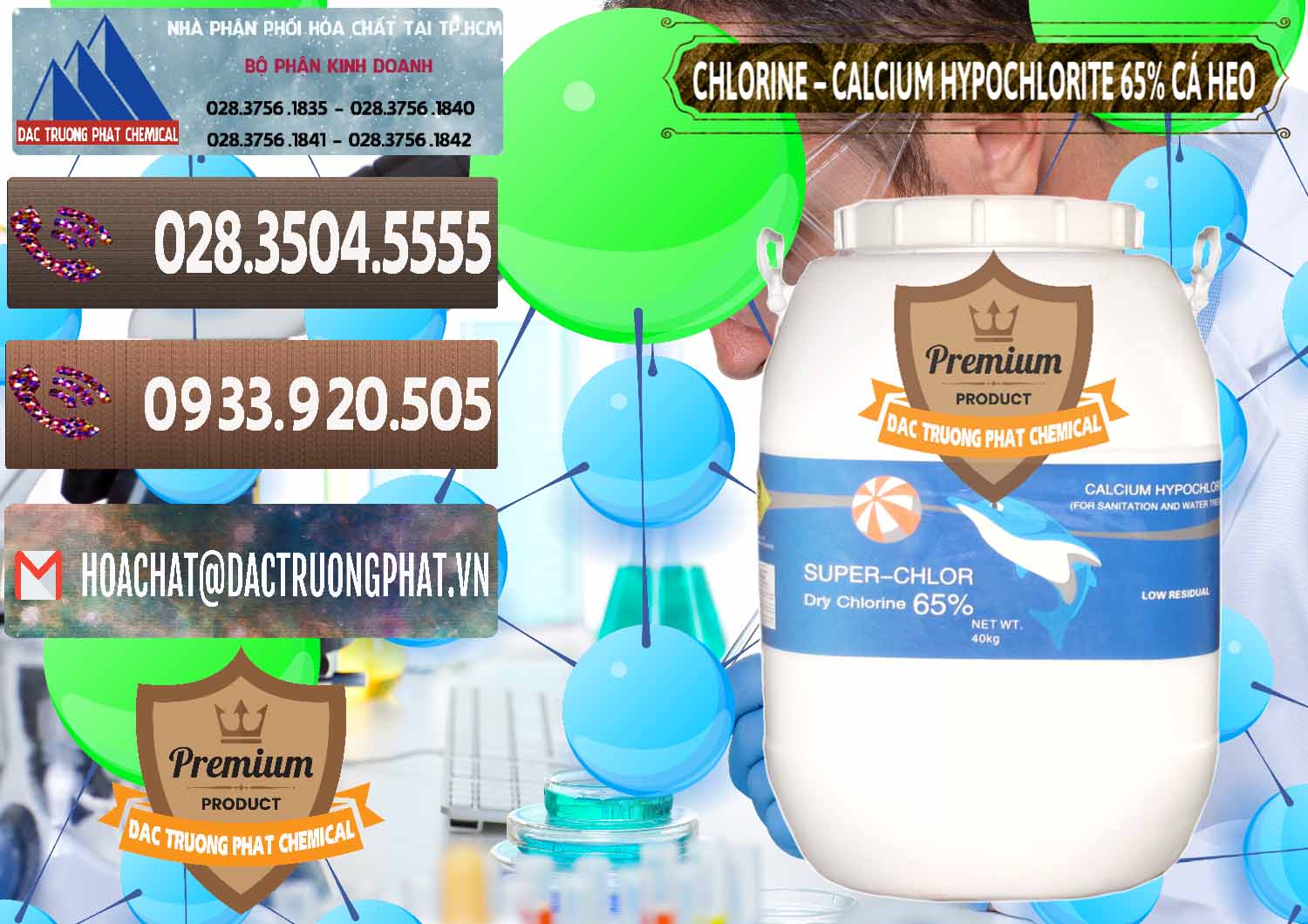 Đơn vị cung cấp - bán Clorin - Chlorine Cá Heo 65% Trung Quốc China - 0053 - Đơn vị nhập khẩu ( phân phối ) hóa chất tại TP.HCM - hoachatviet.net