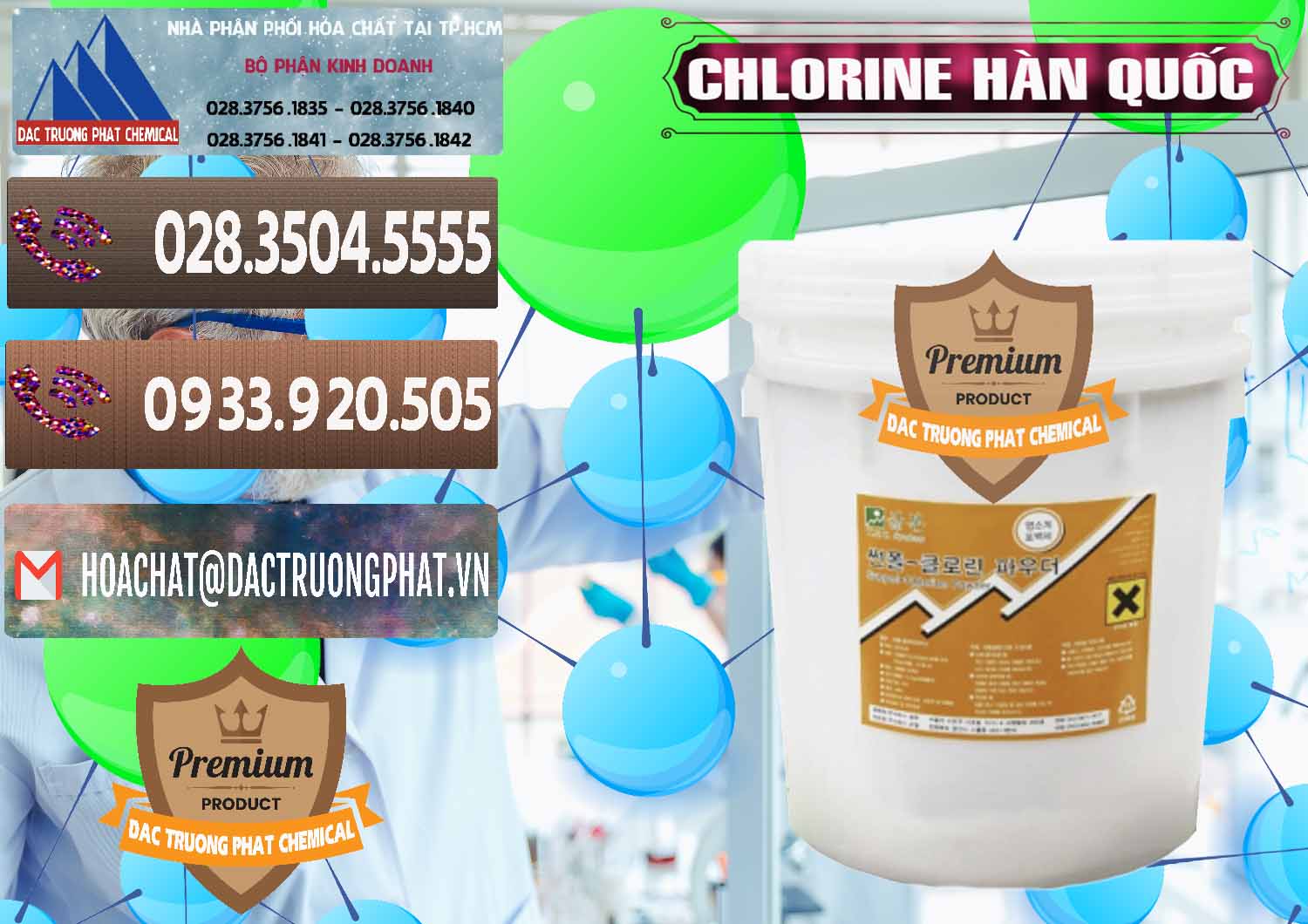 Cty cung cấp _ bán Chlorine – Clorin 70% Hàn Quốc Korea - 0345 - Chuyên kinh doanh & cung cấp hóa chất tại TP.HCM - hoachatviet.net