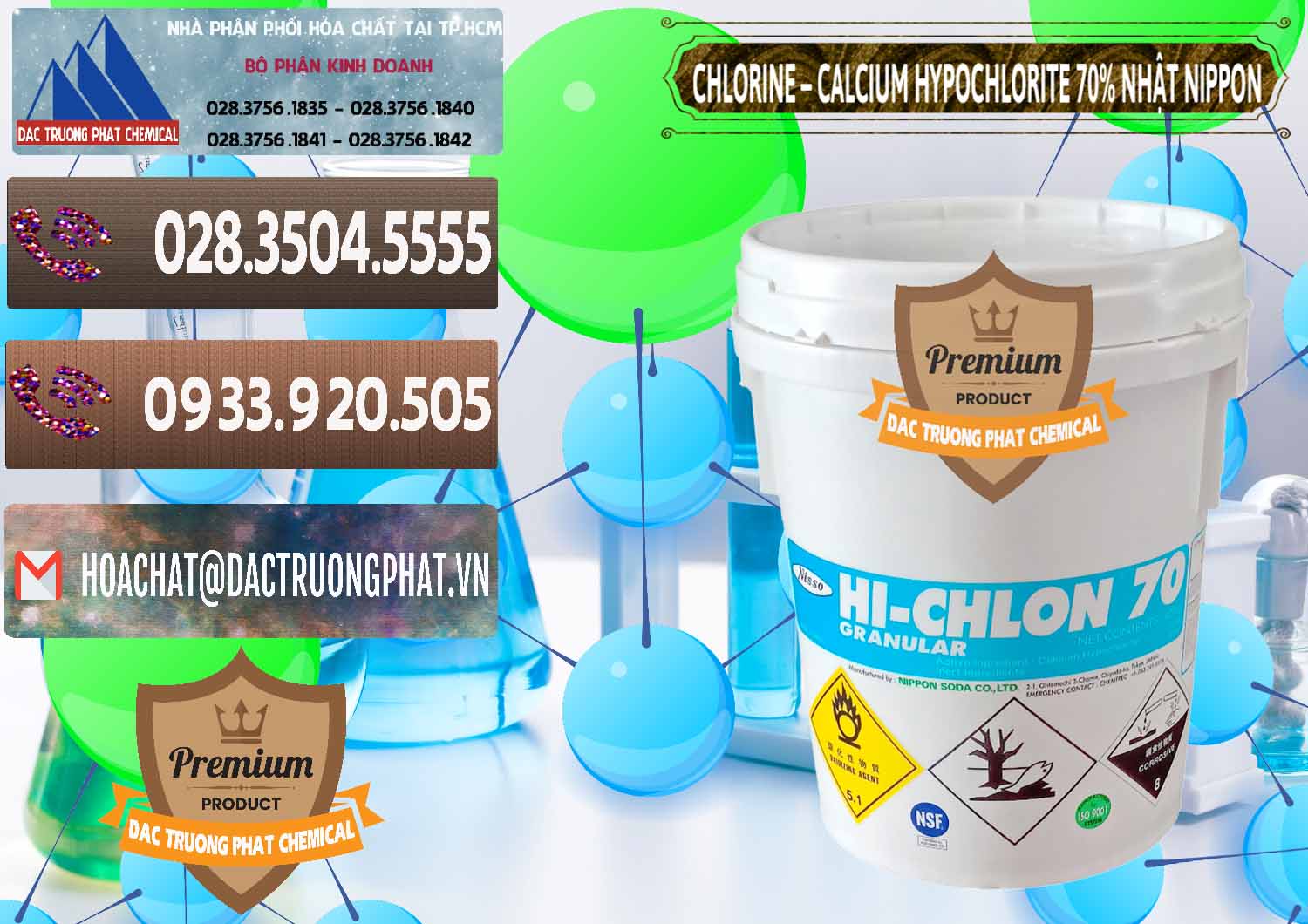 Cty phân phối ( bán ) Clorin – Chlorine 70% Nippon Soda Nhật Bản Japan - 0055 - Nơi chuyên nhập khẩu - cung cấp hóa chất tại TP.HCM - hoachatviet.net