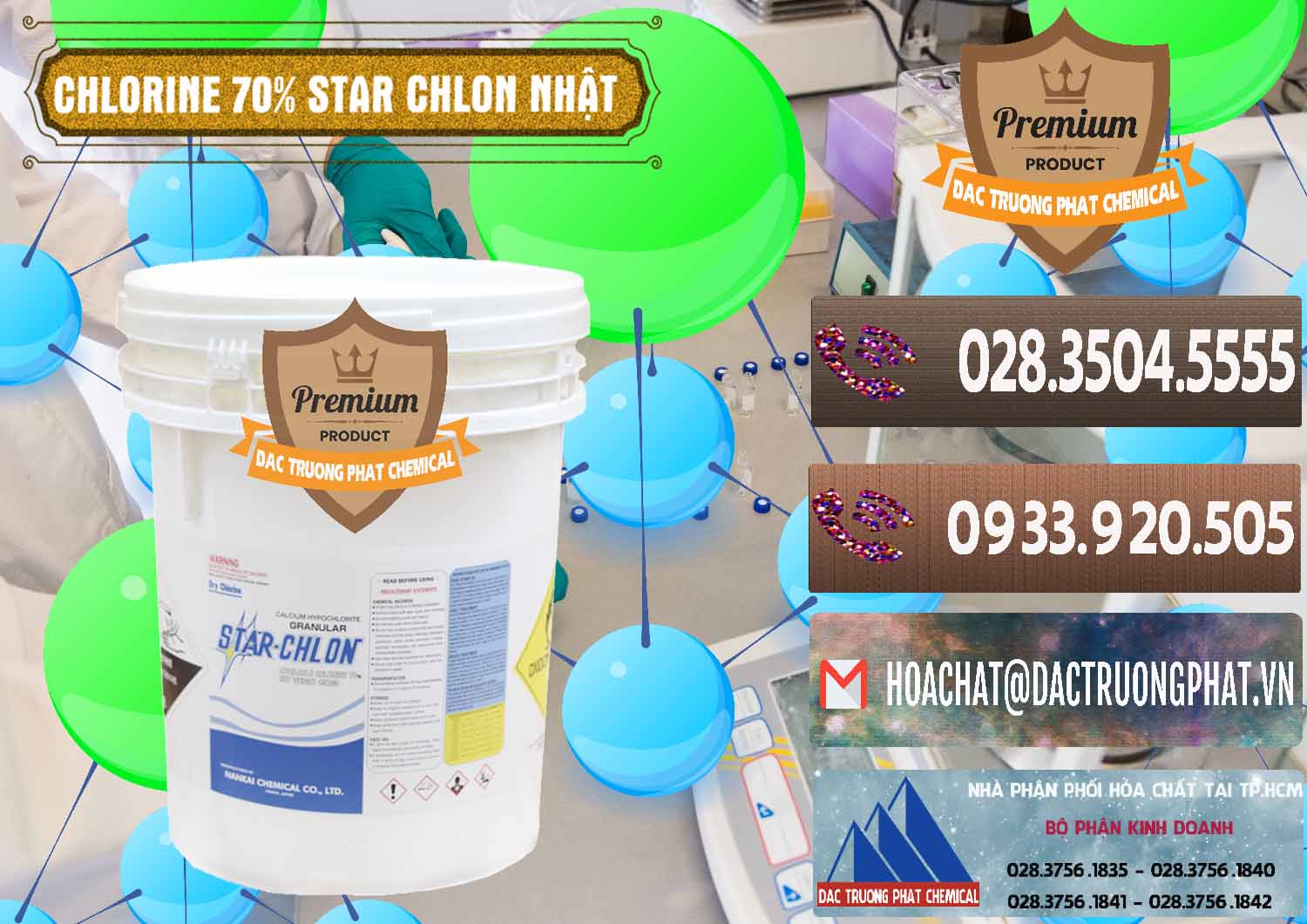 Phân phối & bán Clorin – Chlorine 70% Star Chlon Nhật Bản Japan - 0243 - Nhà phân phối _ bán hóa chất tại TP.HCM - hoachatviet.net