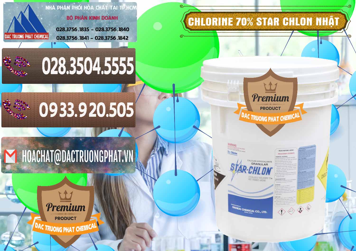 Cty kinh doanh và bán Clorin – Chlorine 70% Star Chlon Nhật Bản Japan - 0243 - Công ty chuyên cung cấp - bán hóa chất tại TP.HCM - hoachatviet.net