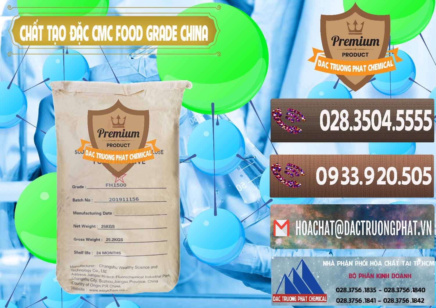 Phân phối và bán Chất Tạo Đặc CMC Wealthy Food Grade Trung Quốc China - 0426 - Cty phân phối _ bán hóa chất tại TP.HCM - hoachatviet.net