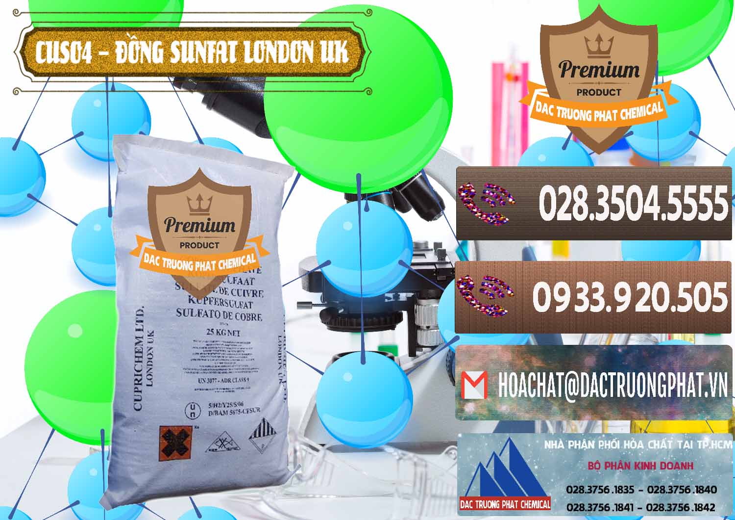 Đơn vị chuyên bán và cung cấp CuSO4 – Đồng Sunfat Anh Uk Kingdoms - 0478 - Chuyên phân phối _ nhập khẩu hóa chất tại TP.HCM - hoachatviet.net