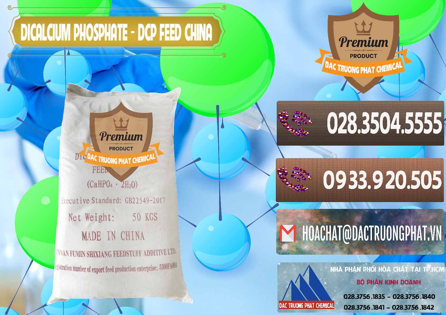 Nơi chuyên bán và cung ứng Dicalcium Phosphate - DCP Feed Grade Trung Quốc China - 0296 - Chuyên nhập khẩu _ cung cấp hóa chất tại TP.HCM - hoachatviet.net