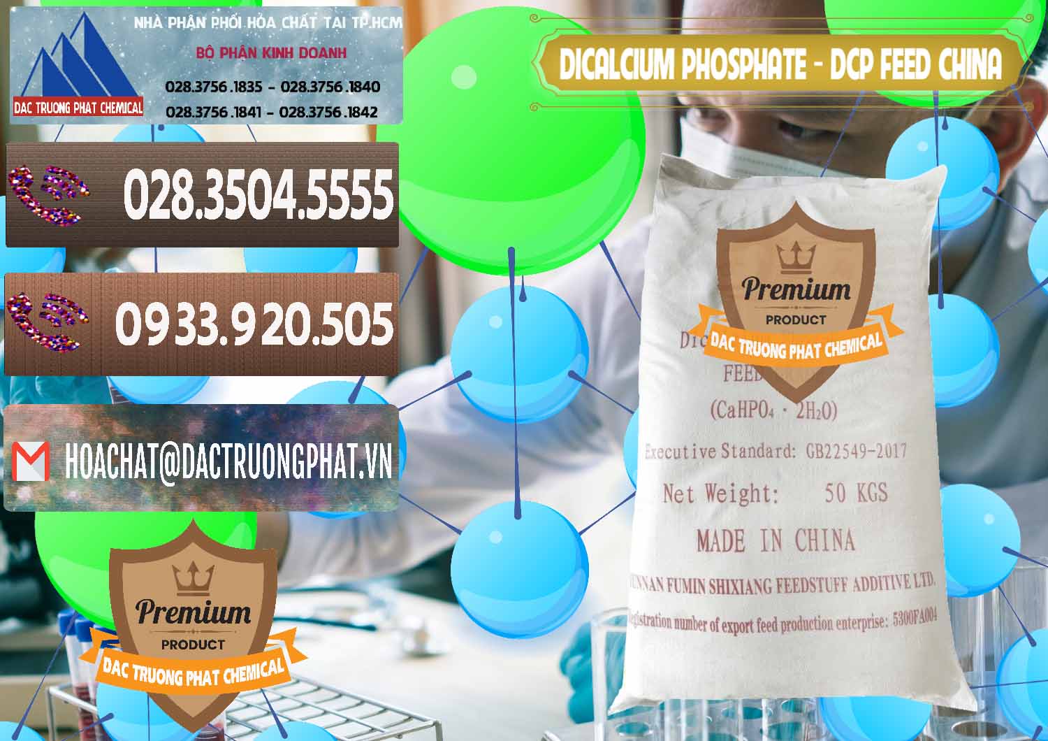 Phân phối - bán Dicalcium Phosphate - DCP Feed Grade Trung Quốc China - 0296 - Đơn vị chuyên phân phối ( bán ) hóa chất tại TP.HCM - hoachatviet.net