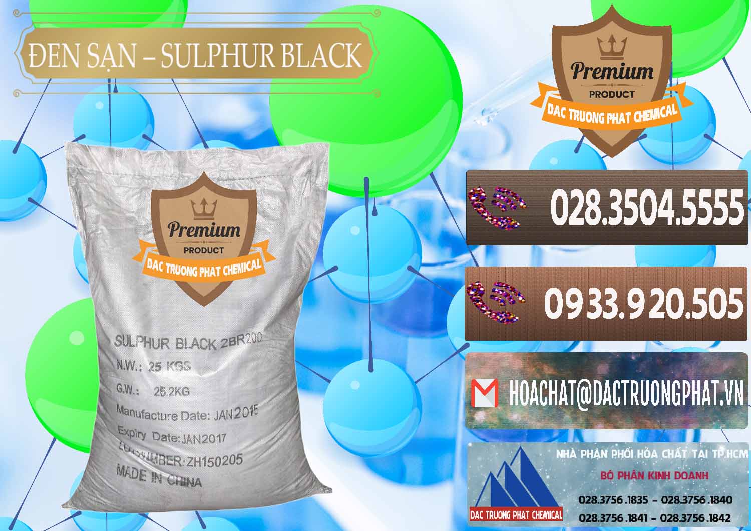Nơi chuyên kinh doanh và bán Đen Sạn – Sulphur Black Trung Quốc China - 0062 - Công ty chuyên kinh doanh _ cung cấp hóa chất tại TP.HCM - hoachatviet.net