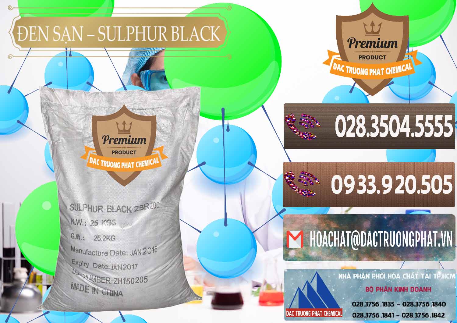 Nơi chuyên bán _ cung ứng Đen Sạn – Sulphur Black Trung Quốc China - 0062 - Cty cung cấp - nhập khẩu hóa chất tại TP.HCM - hoachatviet.net