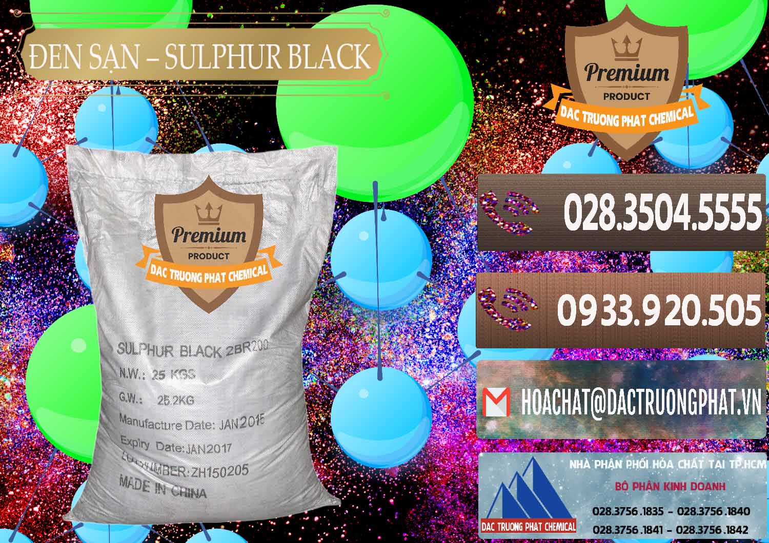 Bán _ cung ứng Đen Sạn – Sulphur Black Trung Quốc China - 0062 - Phân phối _ kinh doanh hóa chất tại TP.HCM - hoachatviet.net