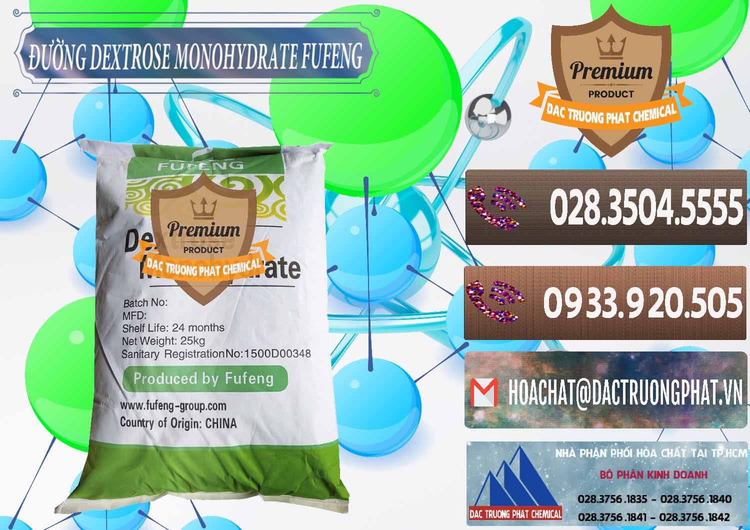 Cty chuyên cung ứng & bán Đường Dextrose Monohydrate Food Grade Fufeng Trung Quốc China - 0223 - Cty chuyên phân phối và bán hóa chất tại TP.HCM - hoachatviet.net