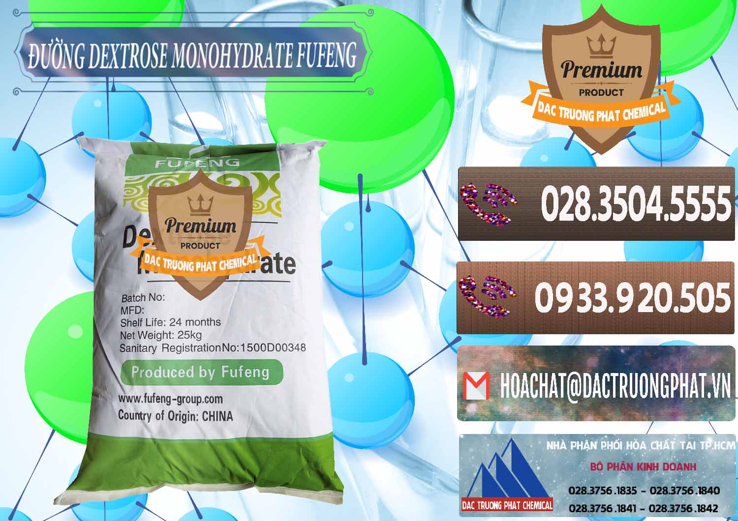 Cty cung cấp ( bán ) Đường Dextrose Monohydrate Food Grade Fufeng Trung Quốc China - 0223 - Công ty kinh doanh - cung cấp hóa chất tại TP.HCM - hoachatviet.net