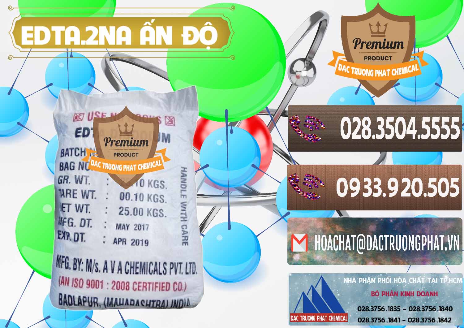 Chuyên cung cấp và bán EDTA.2NA - Ethylendiamin Tetraacetic Ấn Độ India - 0416 - Đơn vị chuyên cung cấp & bán hóa chất tại TP.HCM - hoachatviet.net