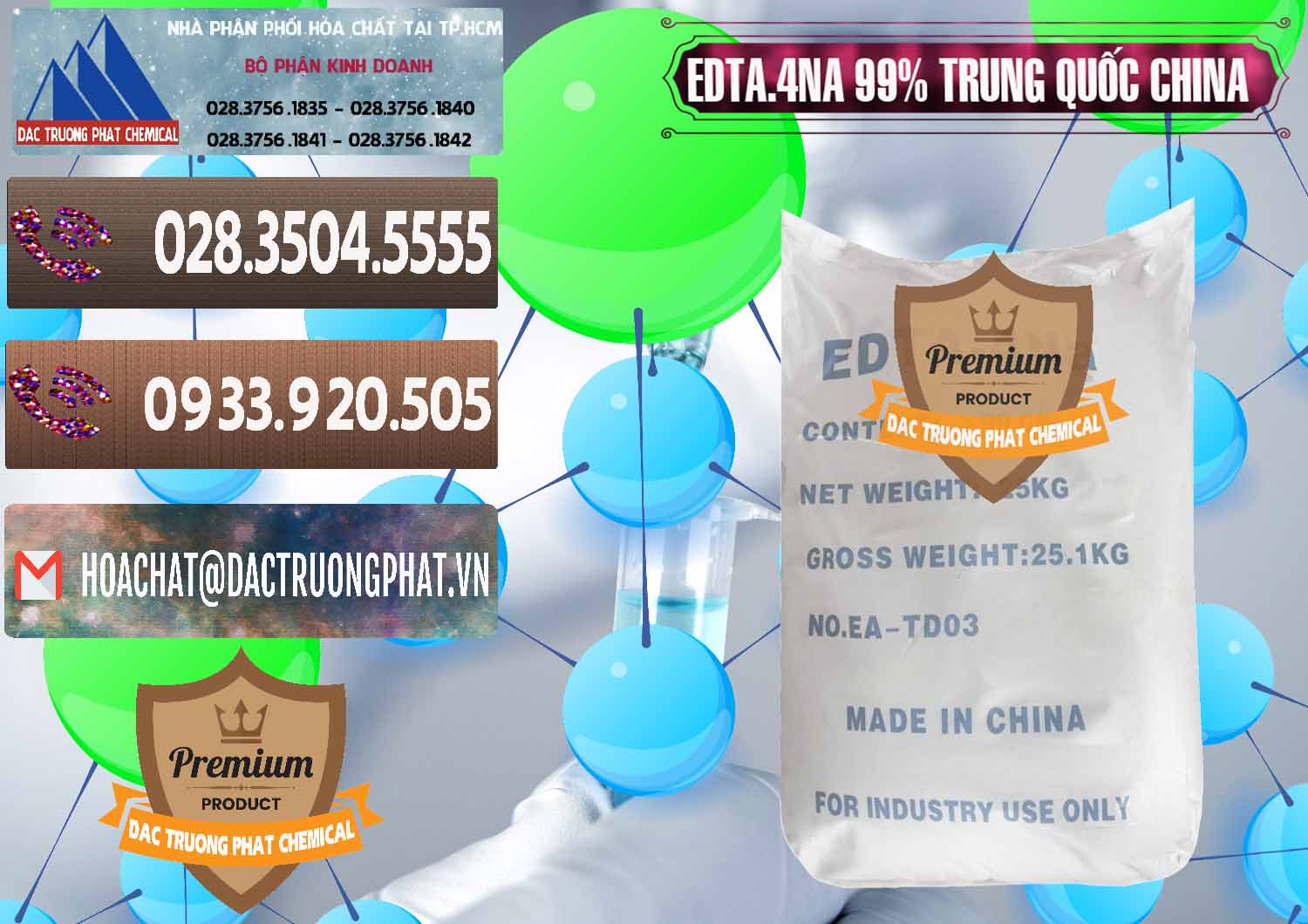 Cty chuyên bán và cung ứng EDTA.4NA - EDTA Muối 99% Trung Quốc China - 0292 - Chuyên phân phối & cung ứng hóa chất tại TP.HCM - hoachatviet.net