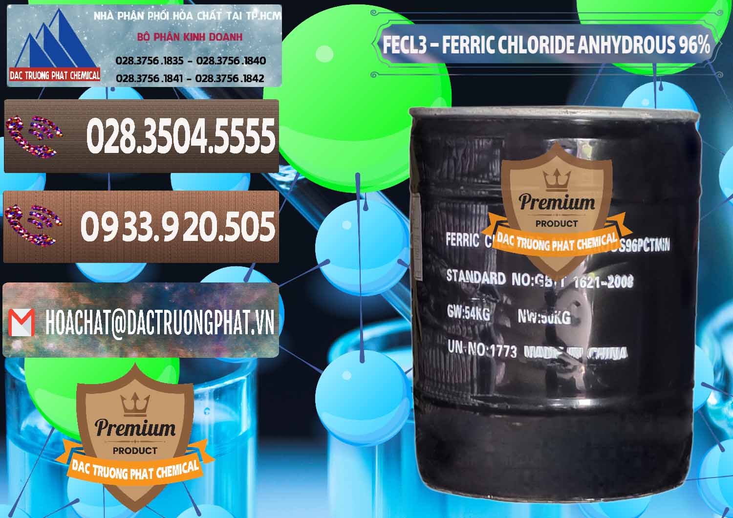 Nhà phân phối & bán FECL3 – Ferric Chloride Anhydrous 96% Trung Quốc China - 0065 - Công ty phân phối ( cung ứng ) hóa chất tại TP.HCM - hoachatviet.net