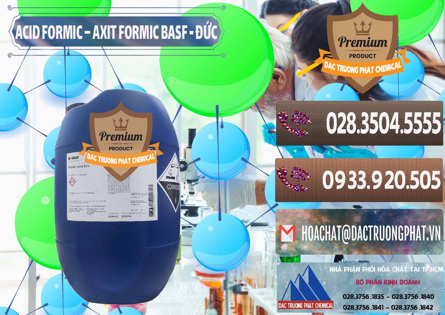 Công ty chuyên bán và phân phối Acid Formic - Axit Formic BASF Đức Germany - 0028 - Cty cung ứng - phân phối hóa chất tại TP.HCM - hoachatviet.net