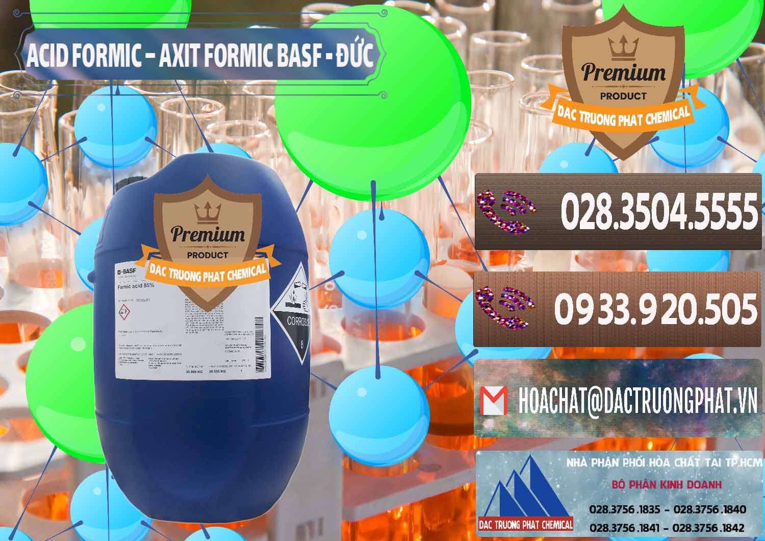 Công ty bán _ phân phối Acid Formic - Axit Formic BASF Đức Germany - 0028 - Nơi phân phối & kinh doanh hóa chất tại TP.HCM - hoachatviet.net