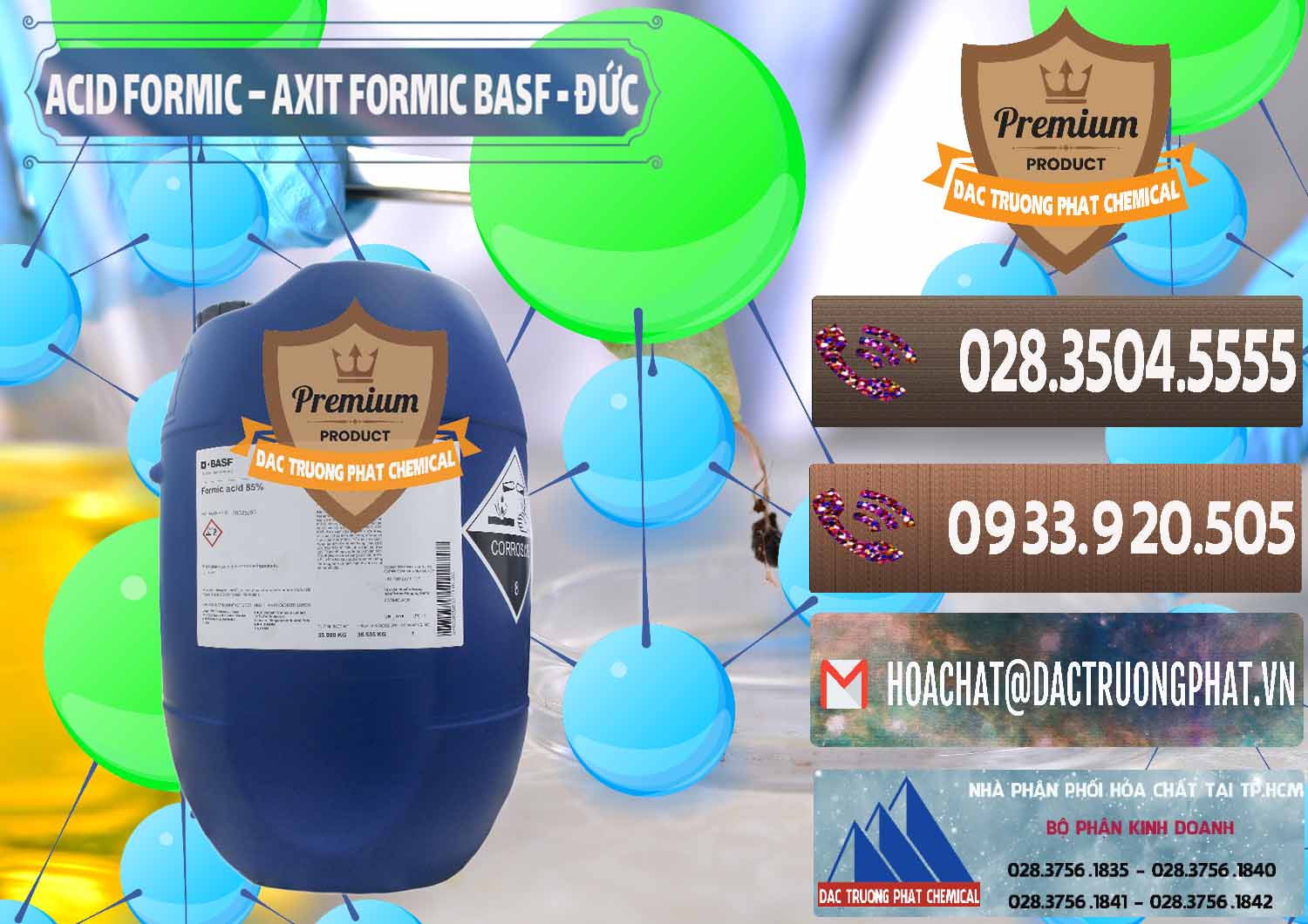 Công ty chuyên bán ( cung ứng ) Acid Formic - Axit Formic BASF Đức Germany - 0028 - Nhà nhập khẩu & phân phối hóa chất tại TP.HCM - hoachatviet.net