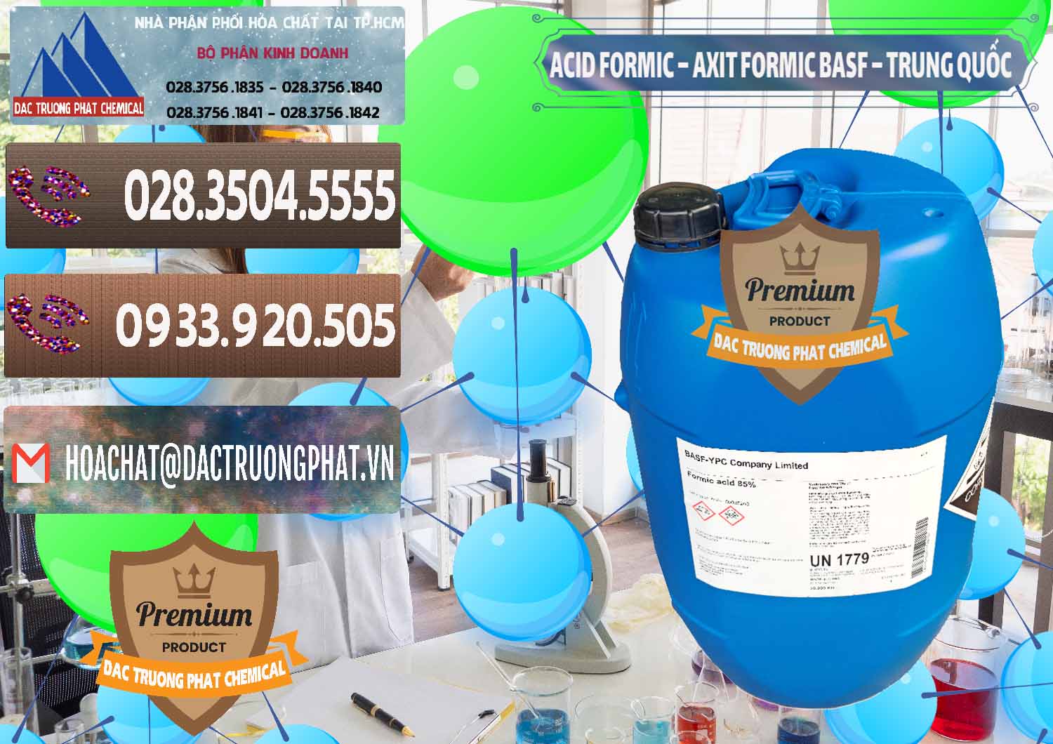 Công ty bán ( phân phối ) Acid Formic - Axit Formic BASF Trung Quốc China - 0025 - Nơi chuyên bán & cung cấp hóa chất tại TP.HCM - hoachatviet.net