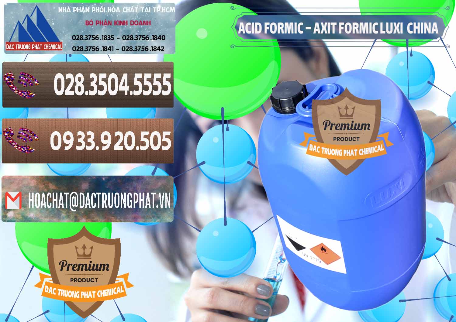 Công ty cung cấp và bán Acid Formic - Axit Formic Luxi Trung Quốc China - 0029 - Nơi cung ứng & phân phối hóa chất tại TP.HCM - hoachatviet.net