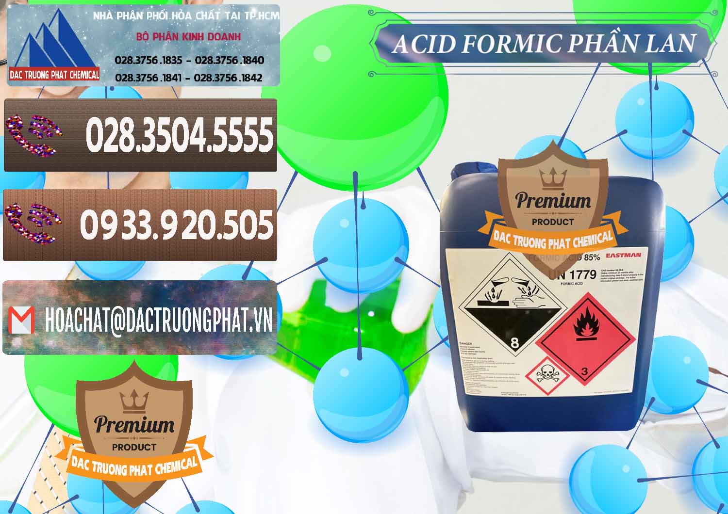 Nơi chuyên cung ứng - bán Acid Formic - Axit Formic Phần Lan Finland - 0376 - Công ty chuyên nhập khẩu - cung cấp hóa chất tại TP.HCM - hoachatviet.net