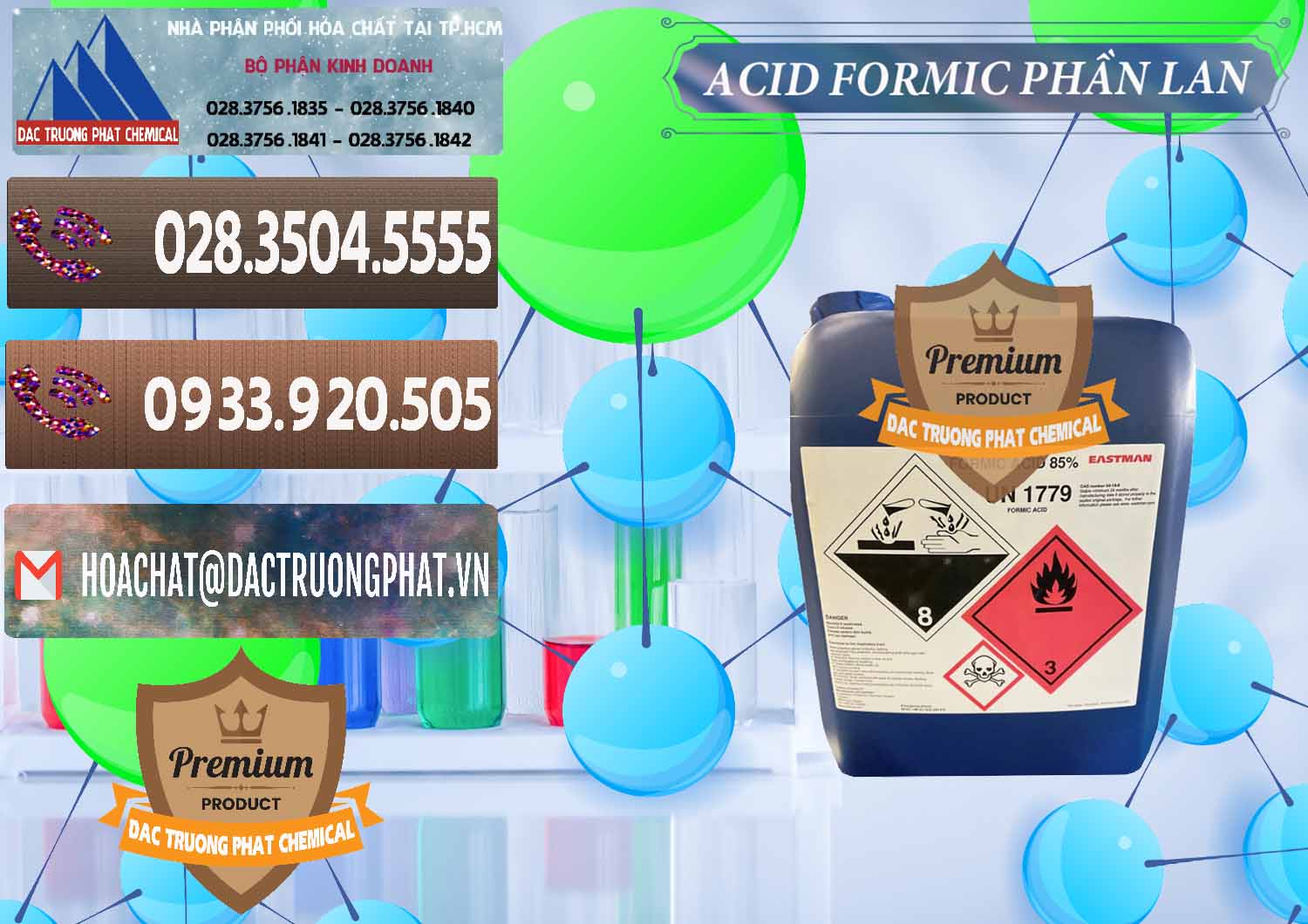 Nhà phân phối _ bán Acid Formic - Axit Formic Phần Lan Finland - 0376 - Chuyên phân phối - cung cấp hóa chất tại TP.HCM - hoachatviet.net