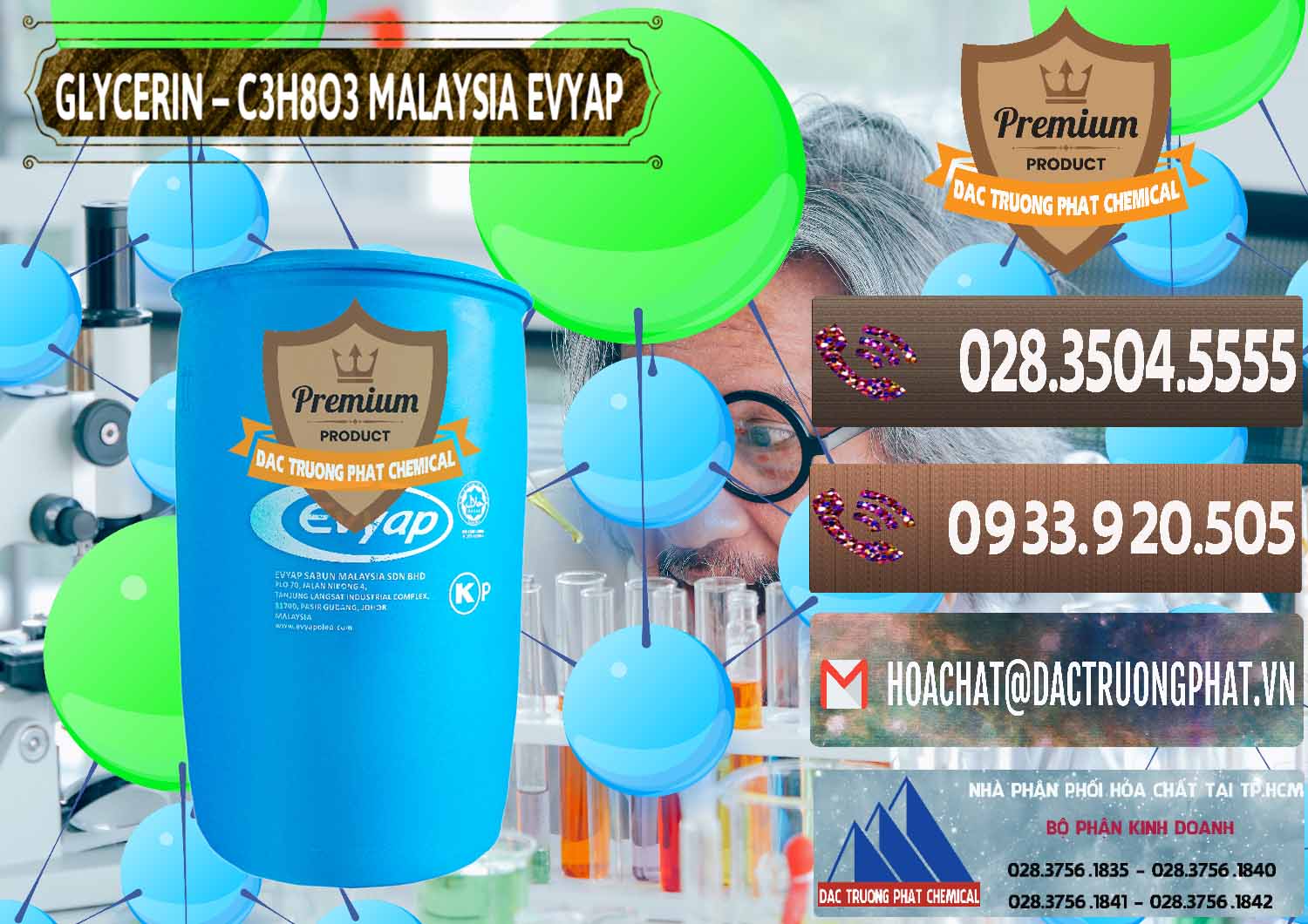 Nhà nhập khẩu _ bán Glycerin – C3H8O3 Malaysia Evyap - 0066 - Bán _ phân phối hóa chất tại TP.HCM - hoachatviet.net