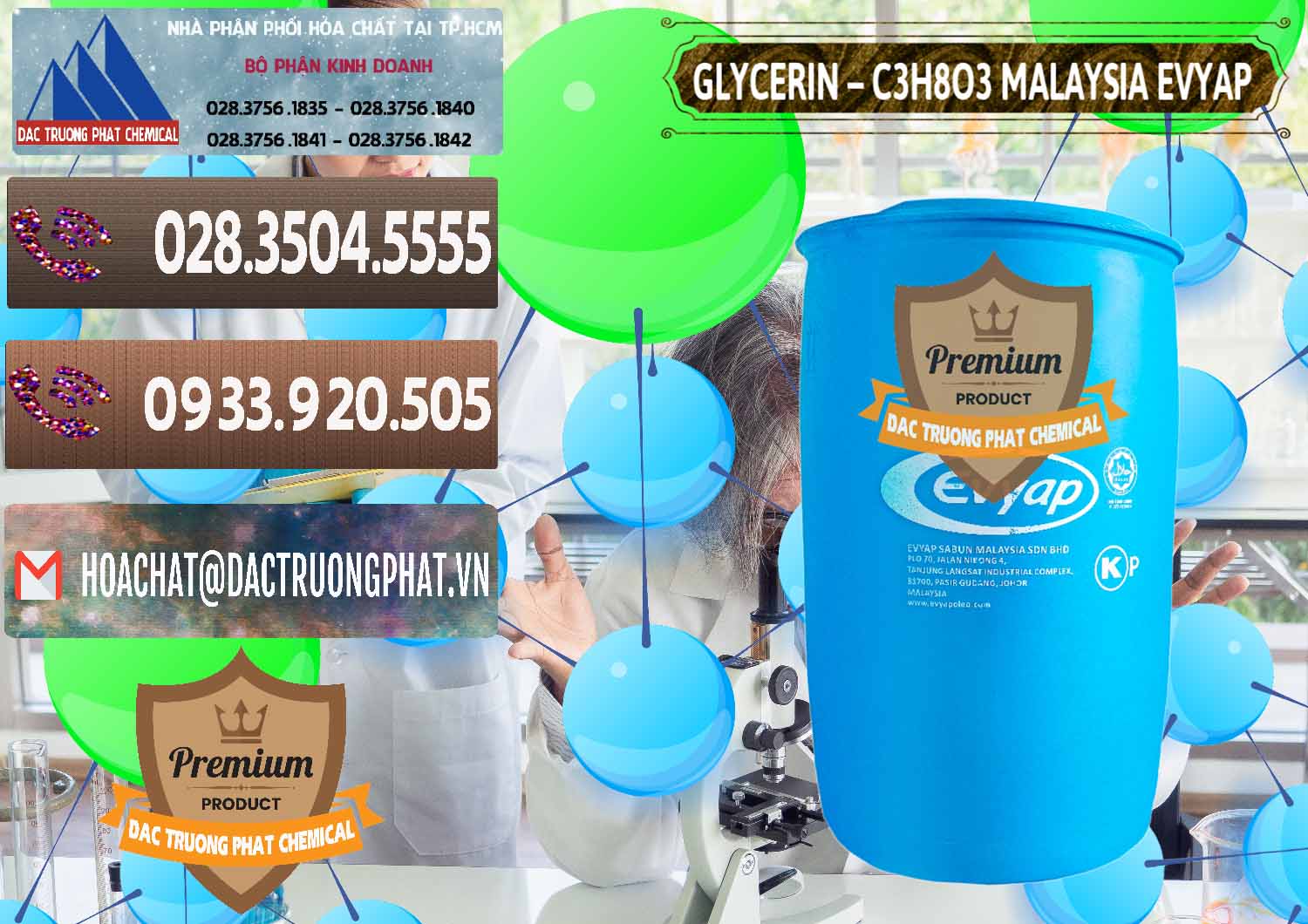 Đơn vị chuyên bán & phân phối Glycerin – C3H8O3 Malaysia Evyap - 0066 - Cung cấp ( nhập khẩu ) hóa chất tại TP.HCM - hoachatviet.net