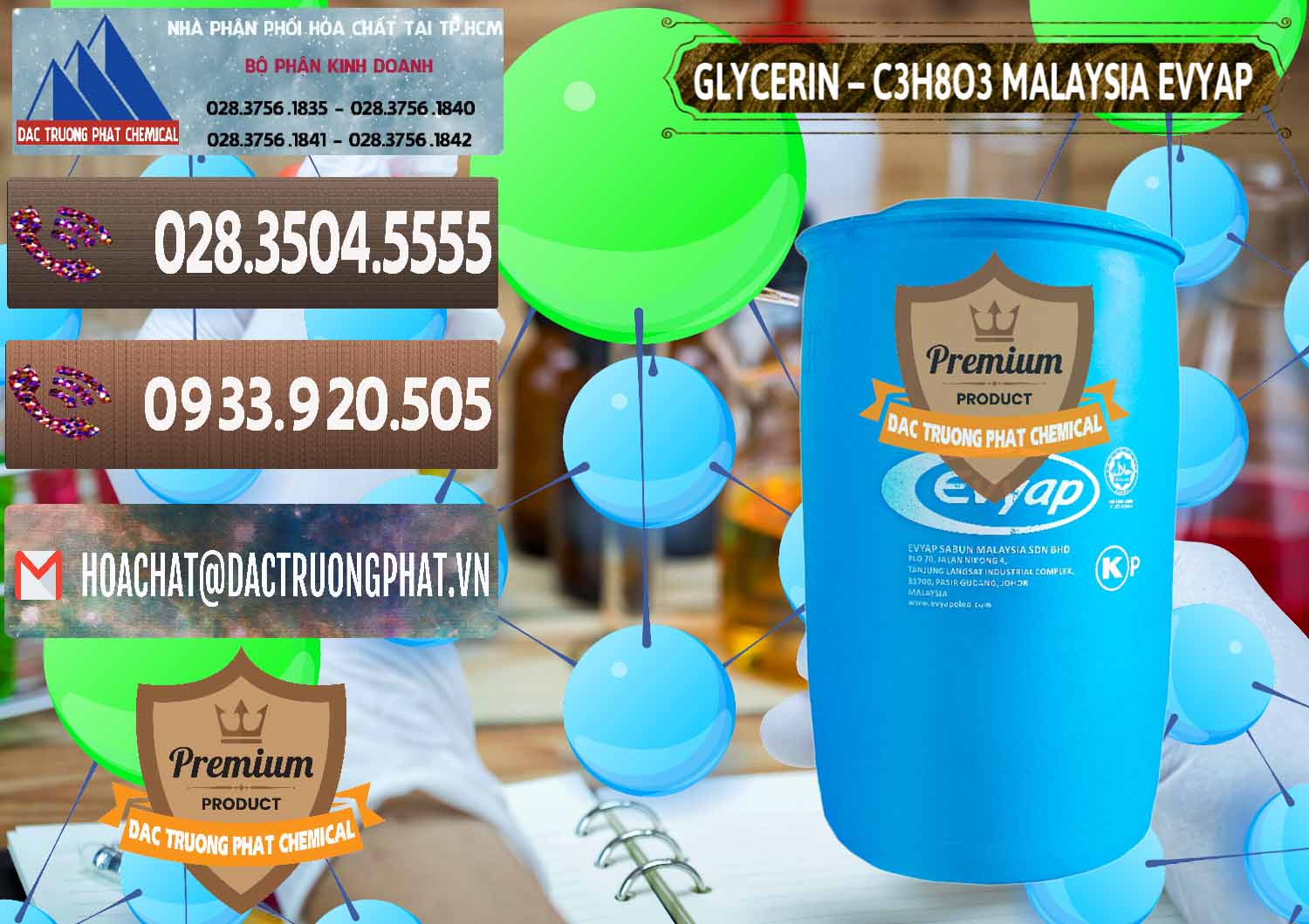 Thương mại & bán Hóa chất Liquid Glycerin Þ Glycerin Dạng Nước Malaysia Evyap tại Bến Tre Nơi chuyên bán & phân phối Glycerin – C3H8O3 Malaysia Evyap - 0066 - Chuyên cung cấp - phân phối hóa chất tại TP.HCM - hoachatviet.net