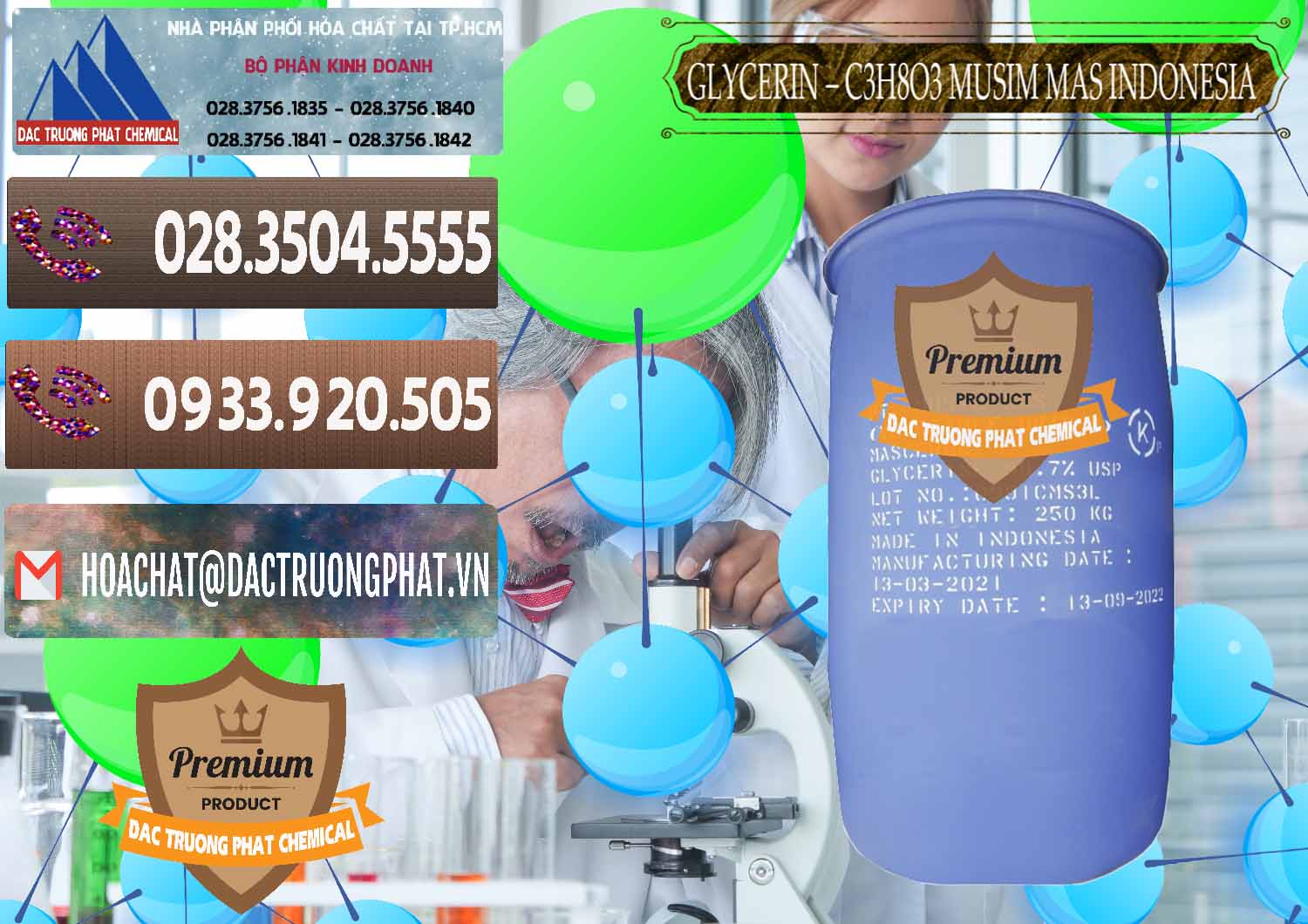 Nơi chuyên cung ứng ( bán ) Glycerin – C3H8O3 99.7% Musim Mas Indonesia - 0272 - Công ty kinh doanh ( cung cấp ) hóa chất tại TP.HCM - hoachatviet.net