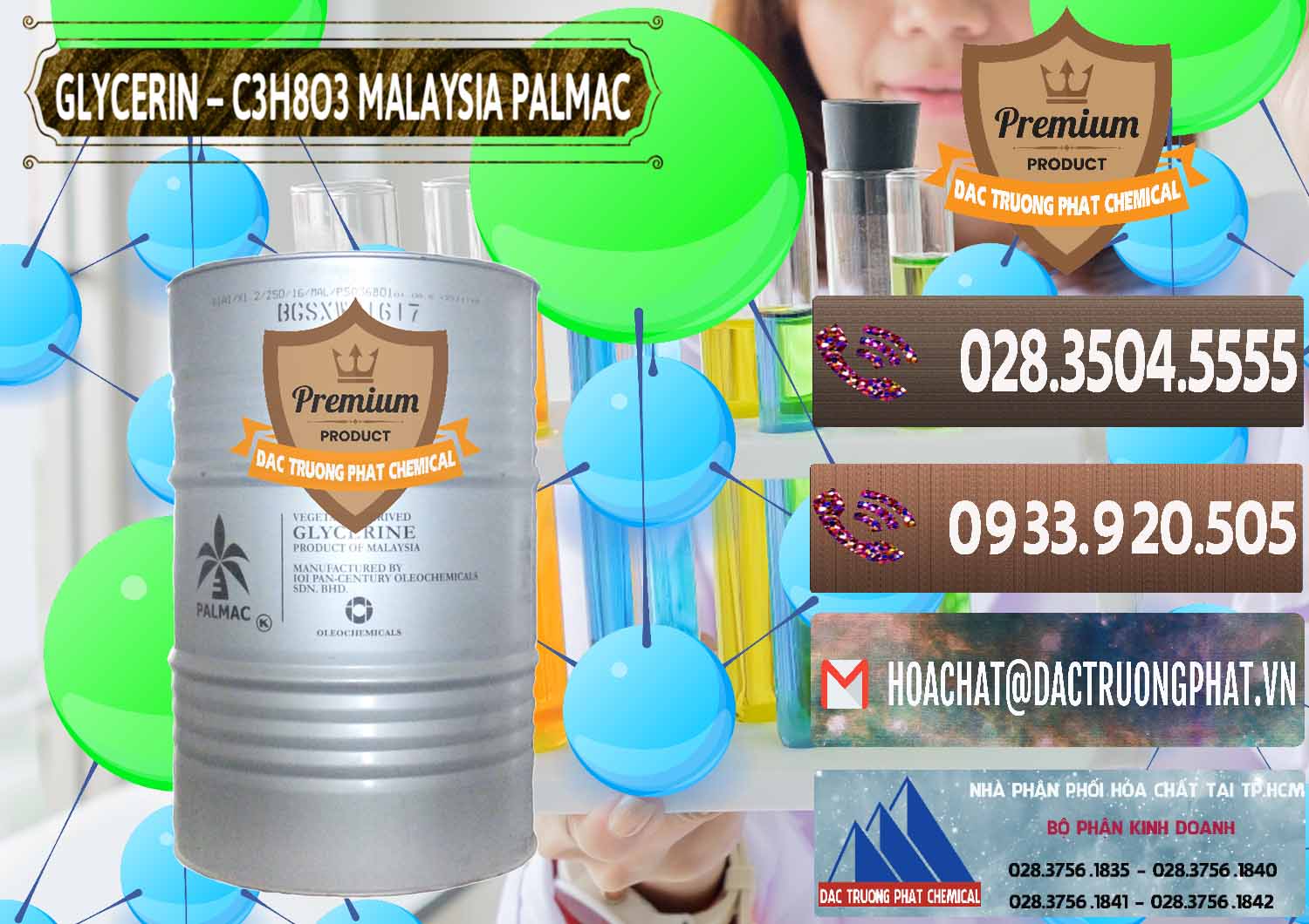 Đơn vị chuyên bán - phân phối Glycerin – C3H8O3 99.7% Malaysia Palmac - 0067 - Đơn vị chuyên phân phối _ cung ứng hóa chất tại TP.HCM - hoachatviet.net