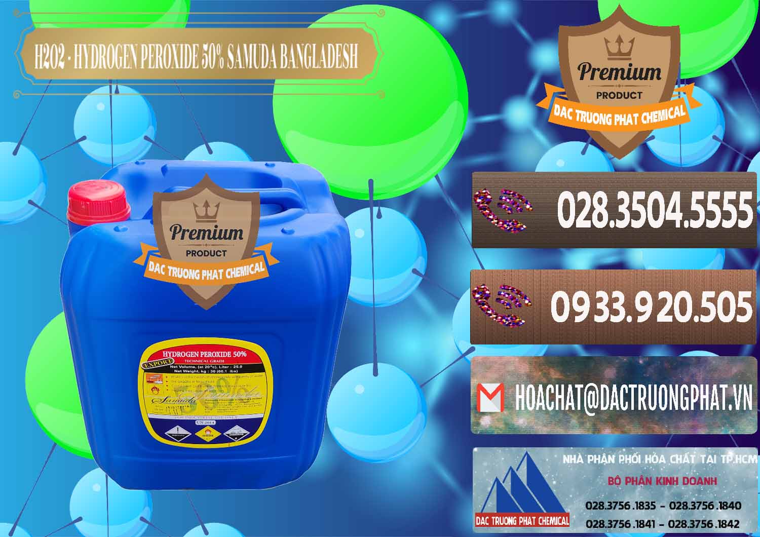 Nơi chuyên bán / phân phối hóa chất H2O2 * Nước Hydrogen Dioxide 50% Samuda Bangladesh tại Sóc Trăng Đơn vị bán _ cung ứng H2O2 - Hydrogen Peroxide 50% Samuda Bangladesh - 0077 - Đơn vị cung cấp & nhập khẩu hóa chất tại TP.HCM - hoachatviet.net