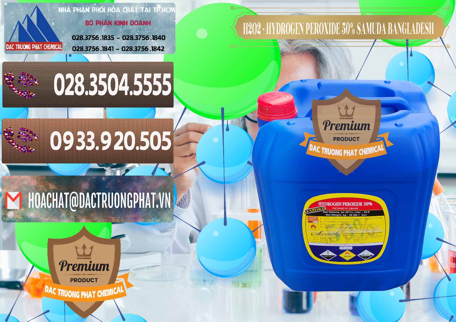 Nhà bán hàng — phân phối H2O2 \ Ôxy Già Lỏng 50% Samuda Bangladesh tại TP.HCM Nơi cung ứng _ bán H2O2 - Hydrogen Peroxide 50% Samuda Bangladesh - 0077 - Nơi chuyên phân phối - bán hóa chất tại TP.HCM - hoachatviet.net
