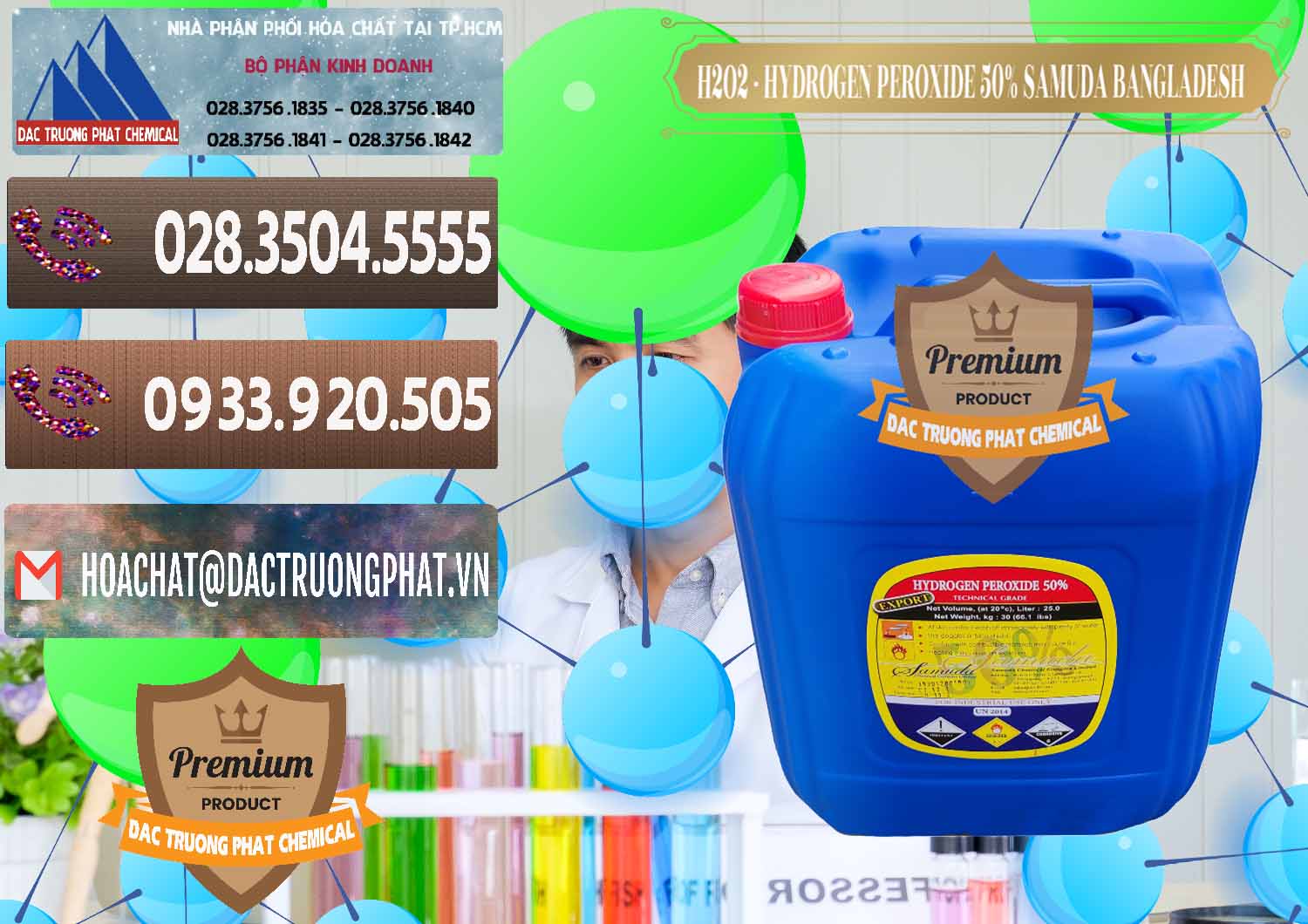 Đơn vị chuyên phân phối × bán Hóa Chất Công Nghiệp Hydrogen Peroxide / Oxy H2O2 Dạng Lỏng Phân phối _ bán H2O2 - Hydrogen Peroxide 50% Samuda Bangladesh - 0077 - Đơn vị nhập khẩu - cung cấp hóa chất tại TP.HCM - hoachatviet.net