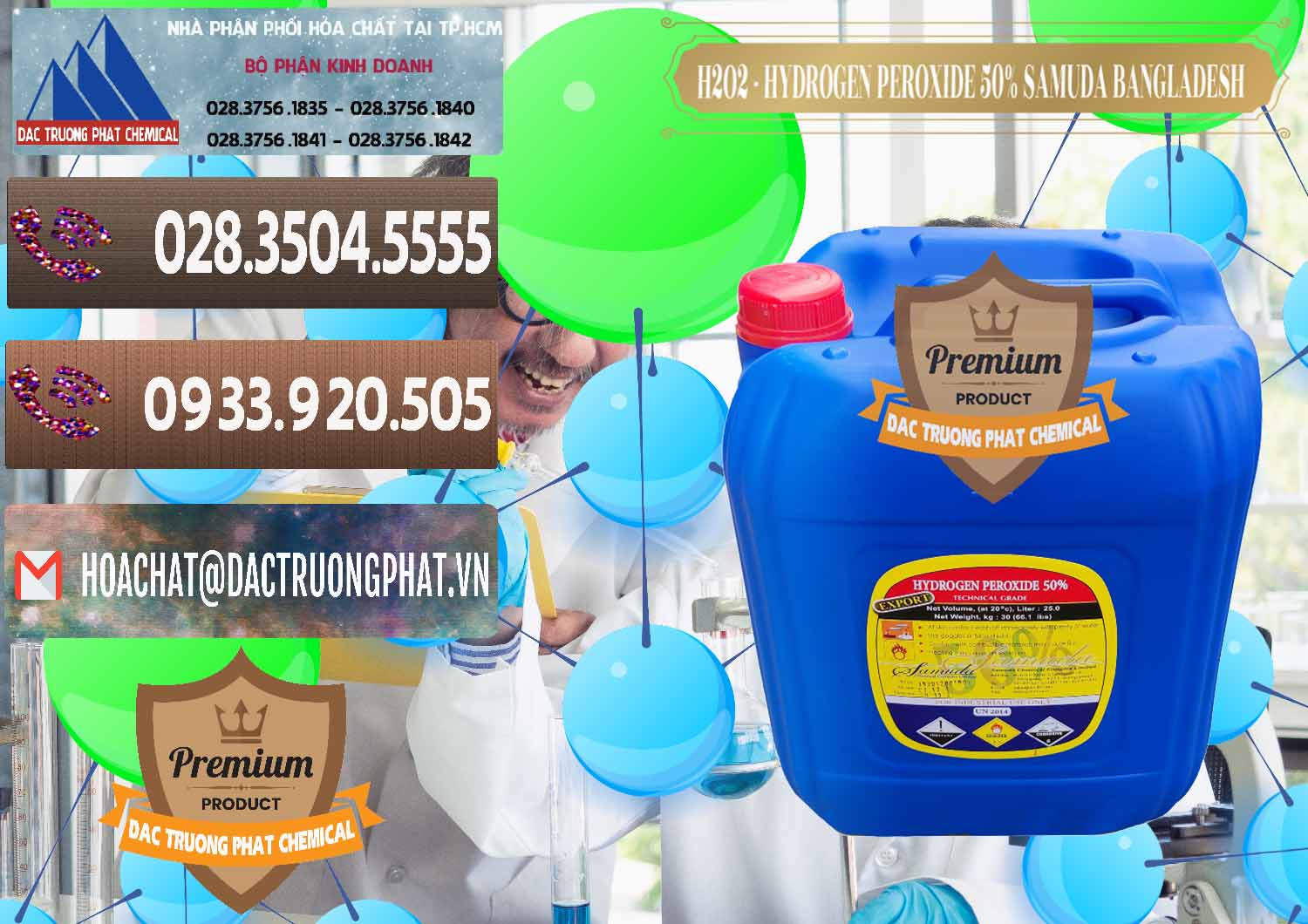 Công ty bán Œ phân phối Hydrogen Peroxide › Hydrogen Peroxide Liquid 50% Samuda Bangladesh Công ty phân phối và bán H2O2 - Hydrogen Peroxide 50% Samuda Bangladesh - 0077 - Nhà cung ứng & phân phối hóa chất tại TP.HCM - hoachatviet.net