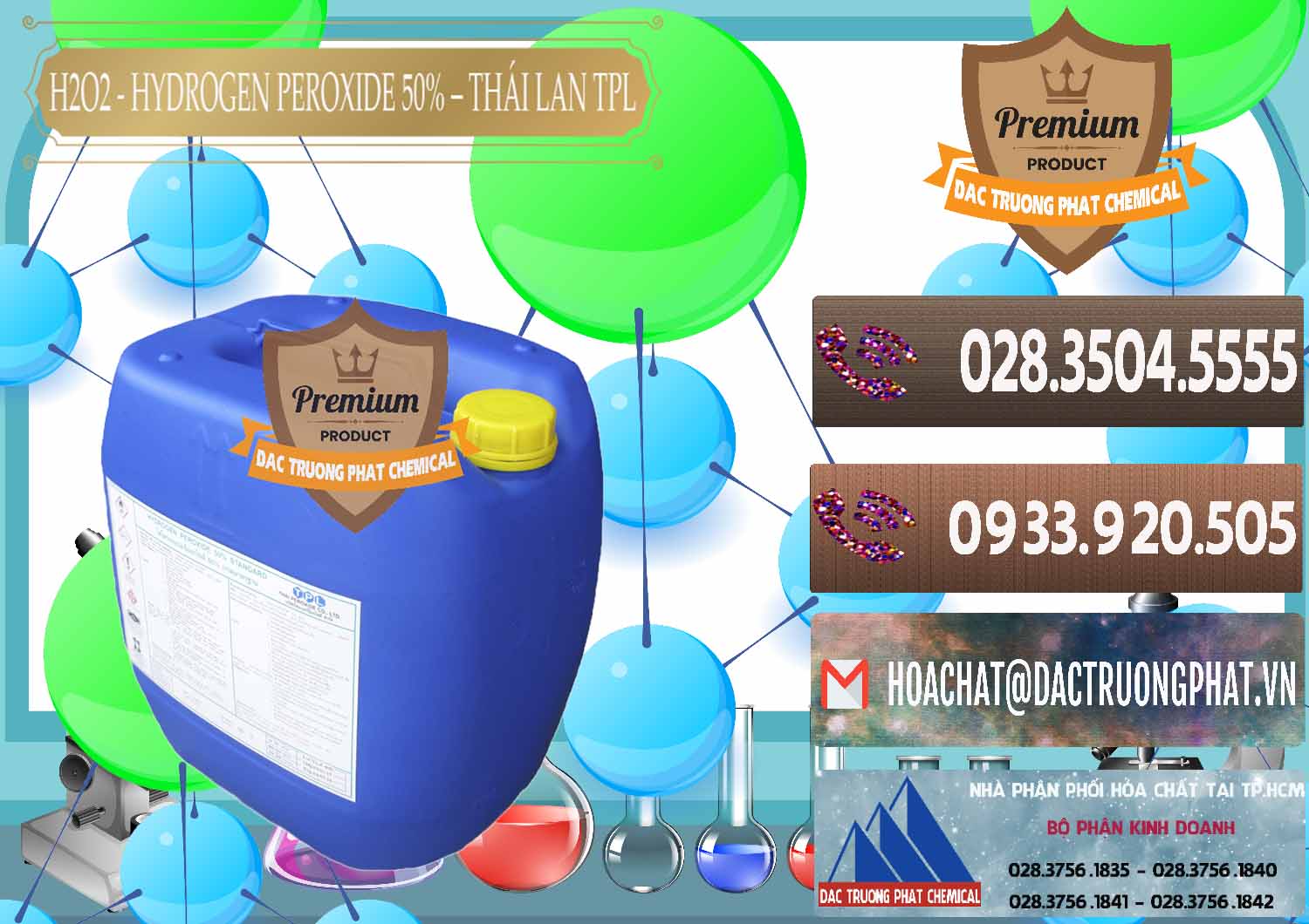 Cty bán ( phân phối ) H2O2 - Hydrogen Peroxide 50% Thái Lan TPL - 0076 - Công ty bán _ phân phối hóa chất tại TP.HCM - hoachatviet.net