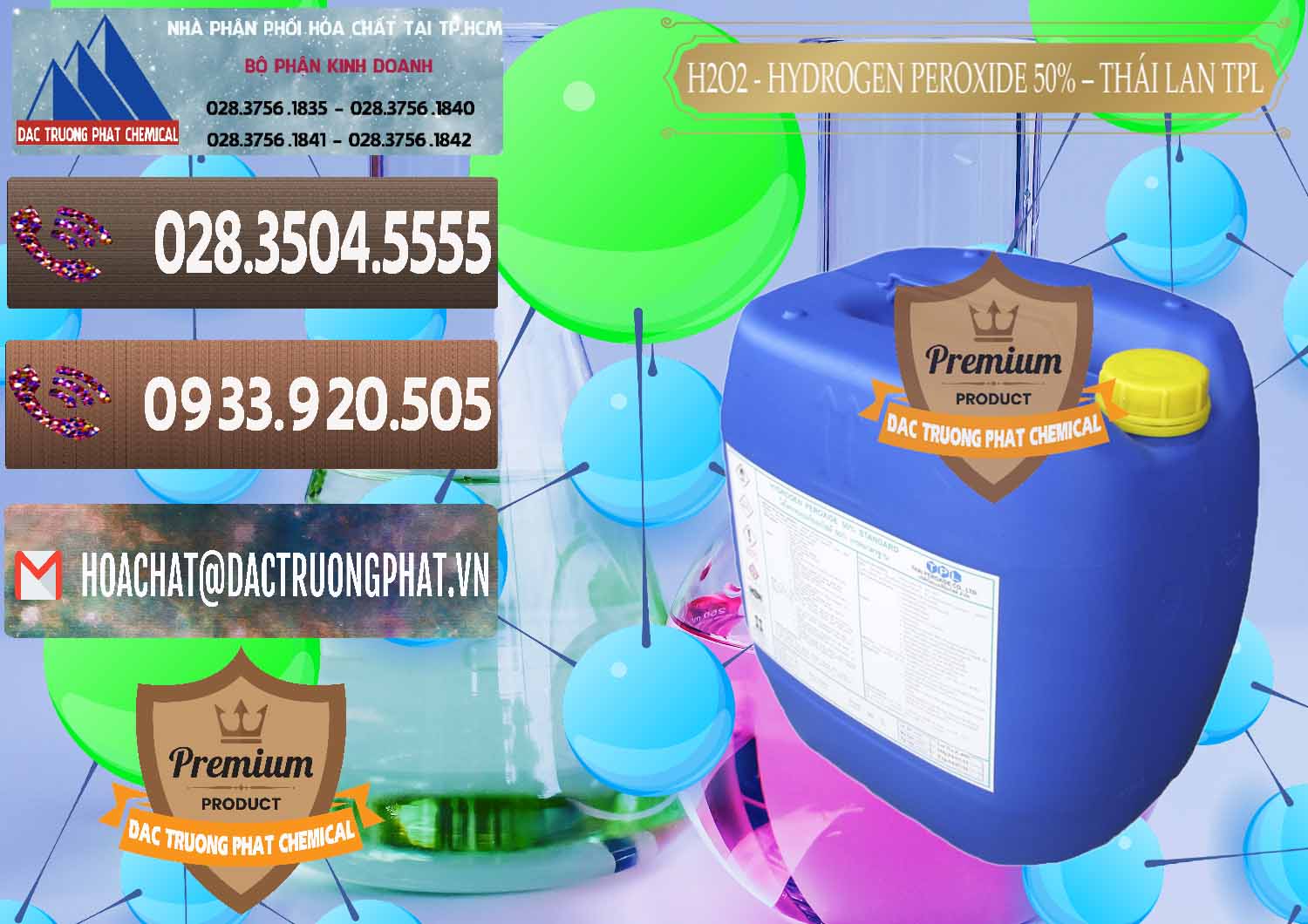 Cung cấp × bán H2O2 > Hydrogen Peroxide Dạng Nước 50% TPL Thái Lan Thailand Công ty cung cấp - bán H2O2 - Hydrogen Peroxide 50% Thái Lan TPL - 0076 - Công ty chuyên kinh doanh _ phân phối hóa chất tại TP.HCM - hoachatviet.net