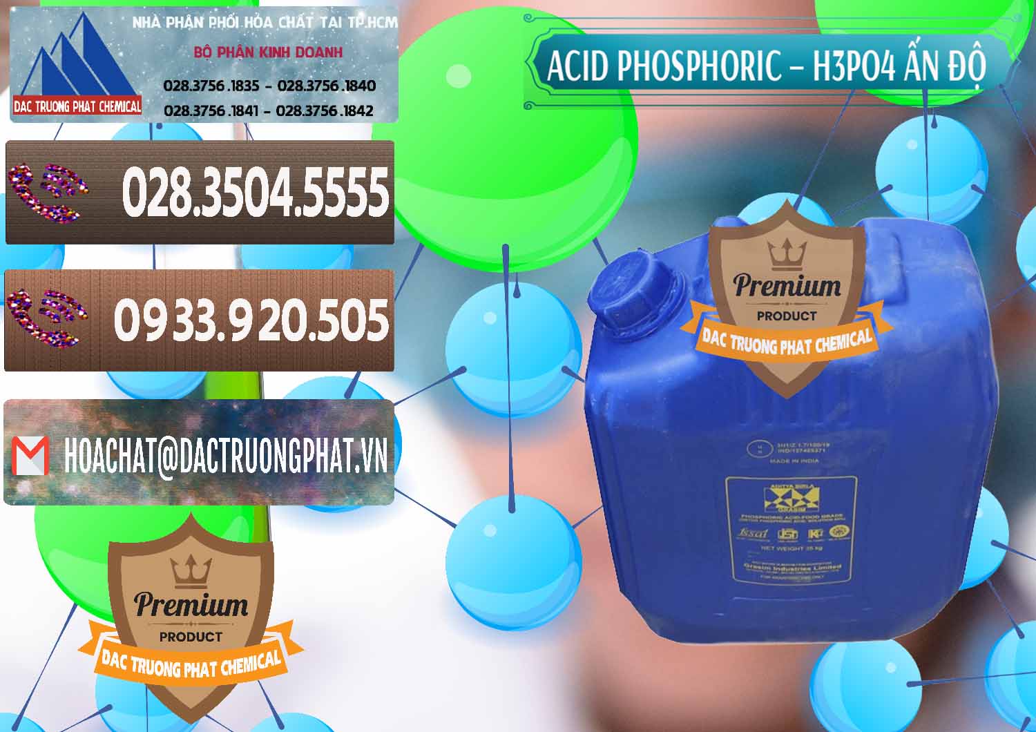 Cty cung cấp ( bán ) Axit Phosphoric H3PO4 85% Ấn Độ - 0350 - Công ty kinh doanh - cung cấp hóa chất tại TP.HCM - hoachatviet.net
