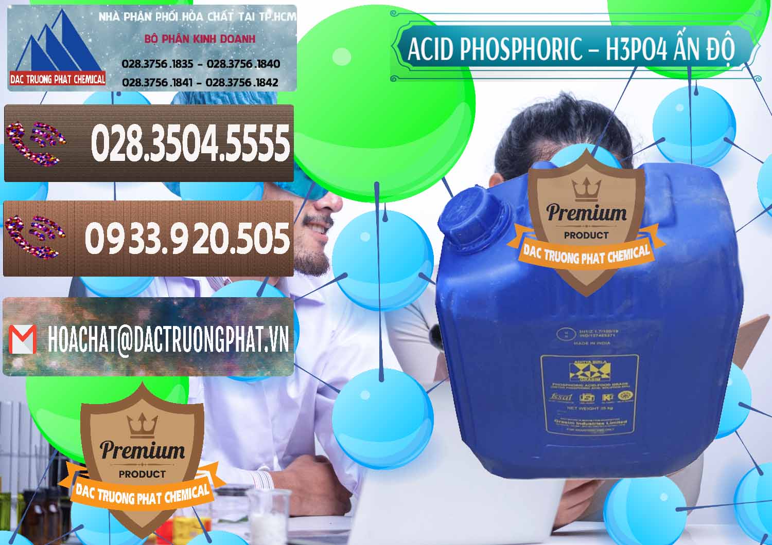 Công ty bán _ cung ứng Axit Phosphoric H3PO4 85% Ấn Độ - 0350 - Công ty phân phối _ cung cấp hóa chất tại TP.HCM - hoachatviet.net