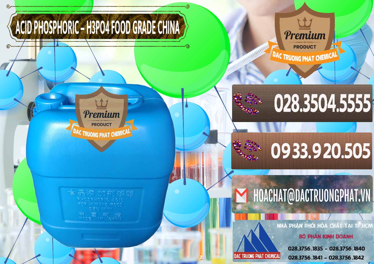 Công ty bán ( phân phối ) Acid Phosphoric – H3PO4 85% Food Grade Trung Quốc China - 0015 - Nhà phân phối ( kinh doanh ) hóa chất tại TP.HCM - hoachatviet.net