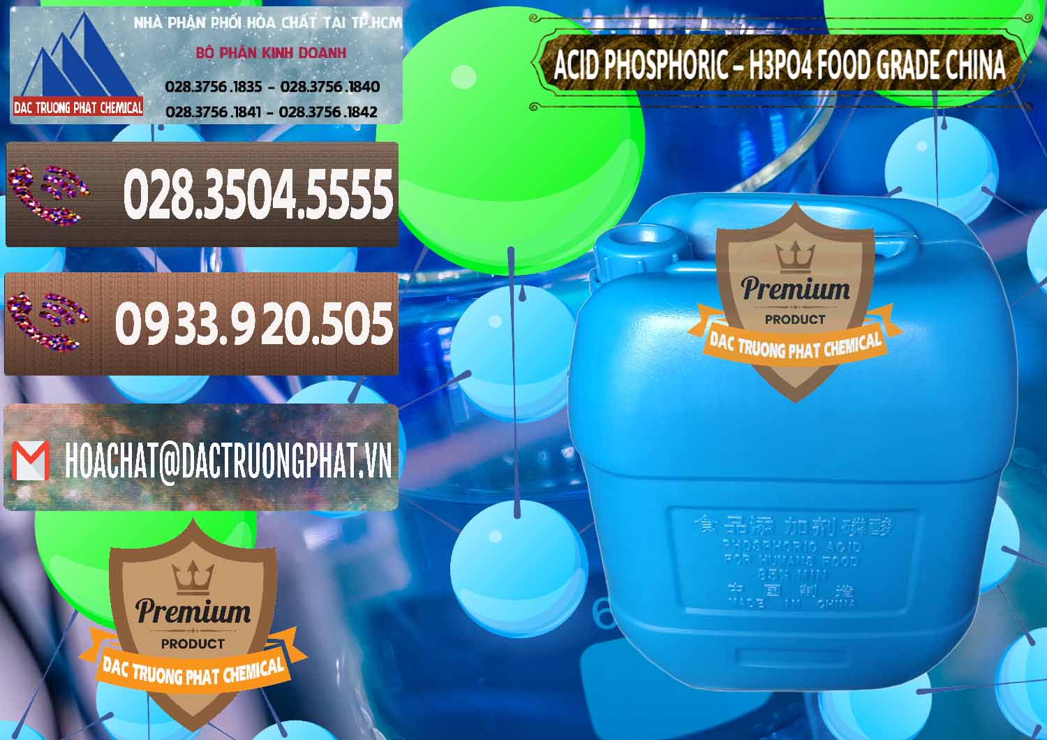 Nơi bán ( cung ứng ) Acid Phosphoric – H3PO4 85% Food Grade Trung Quốc China - 0015 - Chuyên cung cấp ( nhập khẩu ) hóa chất tại TP.HCM - hoachatviet.net