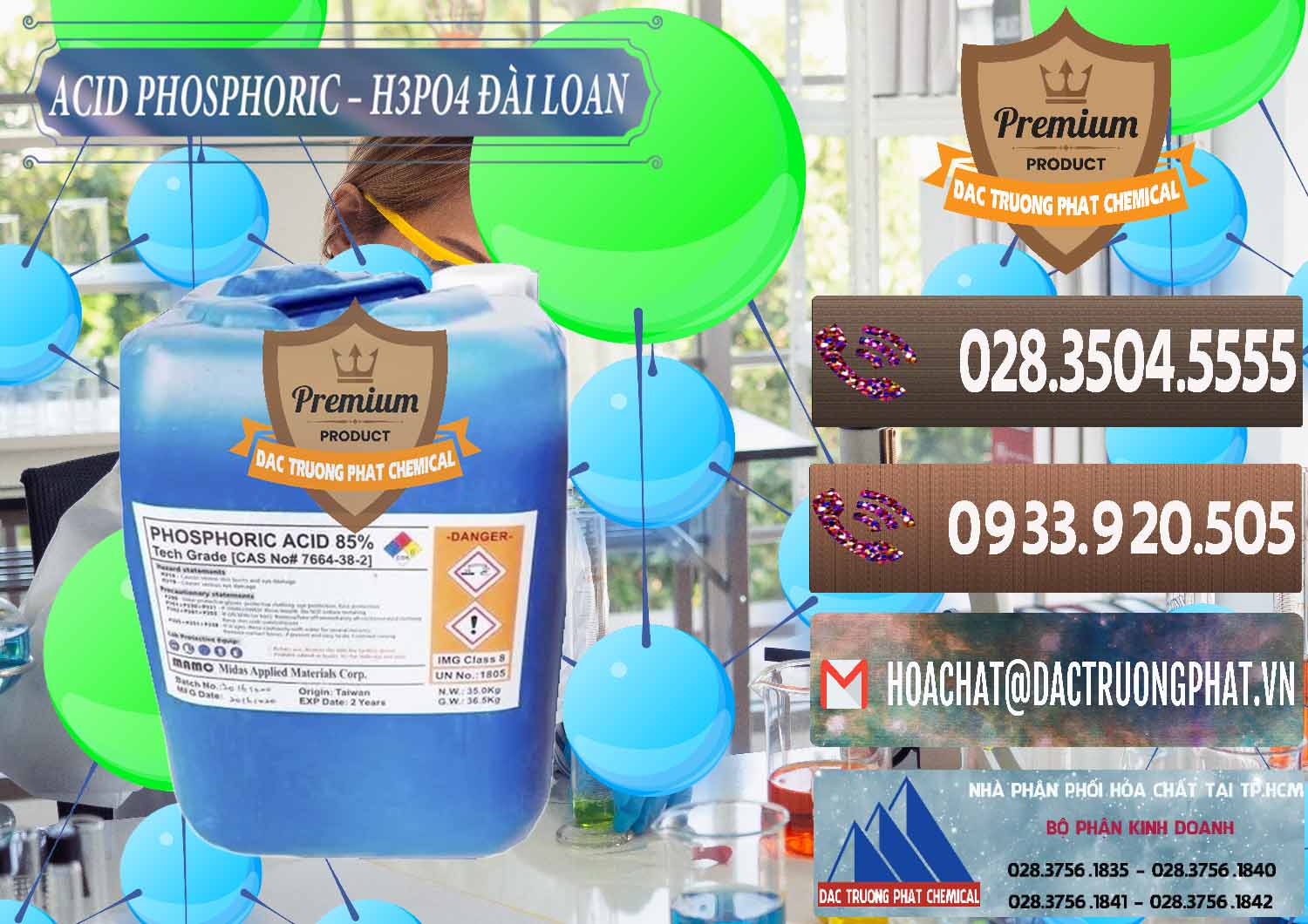 Cty kinh doanh và bán Axit Phosphoric - Acid Phosphoric H3PO4 85% Đài Loan Taiwan - 0351 - Chuyên nhập khẩu _ cung cấp hóa chất tại TP.HCM - hoachatviet.net