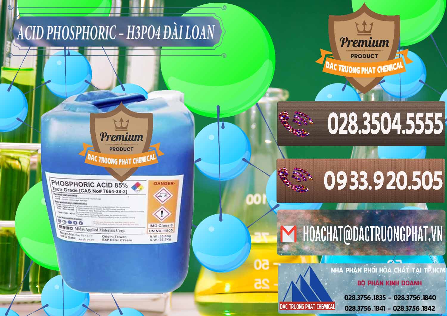 Nơi cung cấp & bán Axit Phosphoric - Acid Phosphoric H3PO4 85% Đài Loan Taiwan - 0351 - Nhà cung cấp ( bán ) hóa chất tại TP.HCM - hoachatviet.net