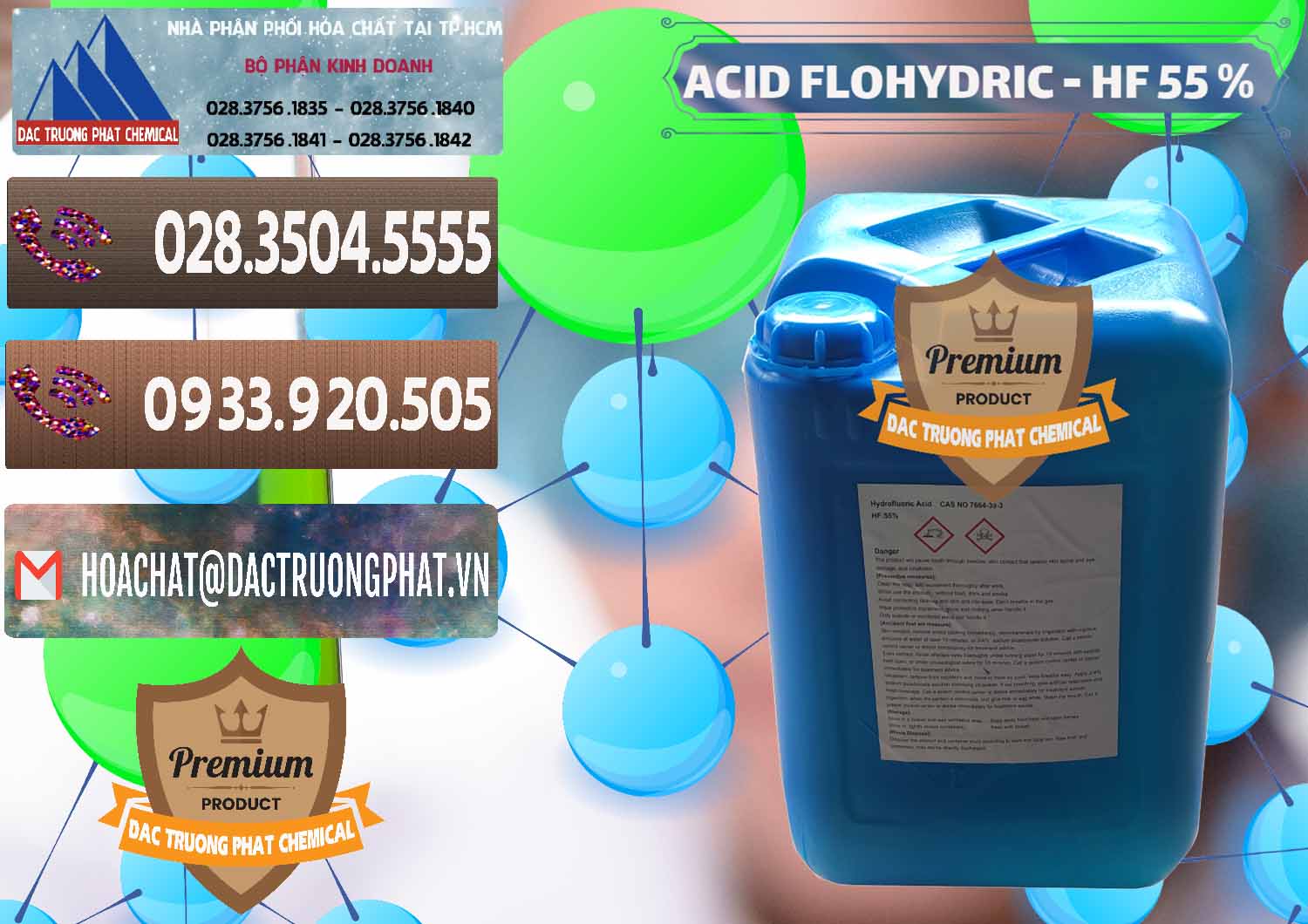 Cty bán & phân phối Axit HF - Acid HF 55% Can Xanh Trung Quốc China - 0080 - Nơi nhập khẩu và cung cấp hóa chất tại TP.HCM - hoachatviet.net