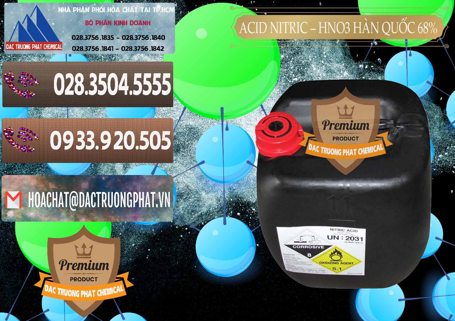 Bán _ phân phối Acid Nitric – Axit Nitric HNO3 68% Huchem Hàn Quốc Korea - 0030 - Công ty kinh doanh và phân phối hóa chất tại TP.HCM - hoachatviet.net